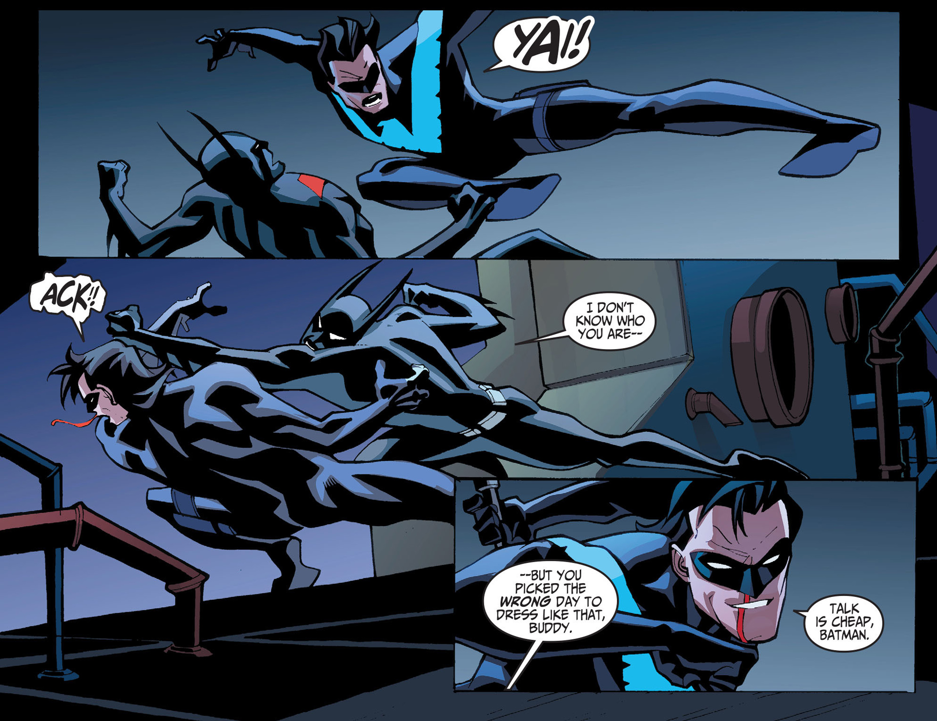 Read online Batman Beyond 2.0 comic -  Issue #4 - 12
