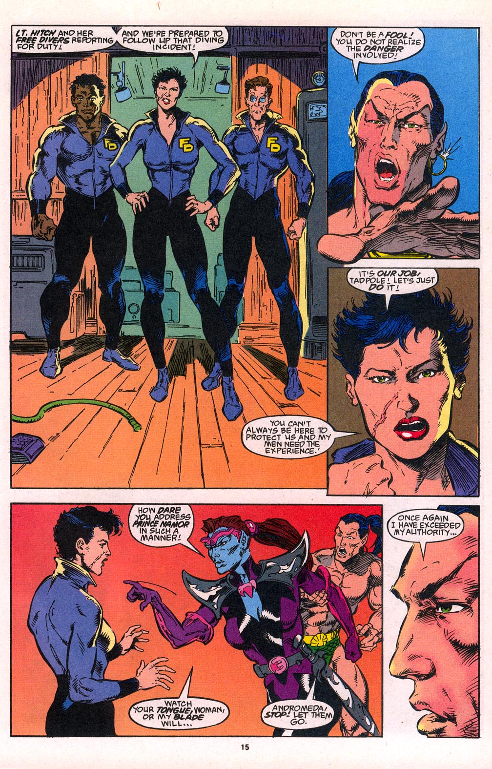 Read online Namor, The Sub-Mariner comic -  Issue #52 - 11