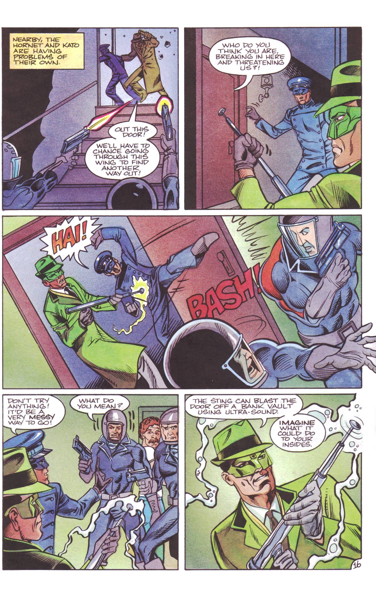 Read online Tales of the Green Hornet (1991) comic -  Issue #4 - 17