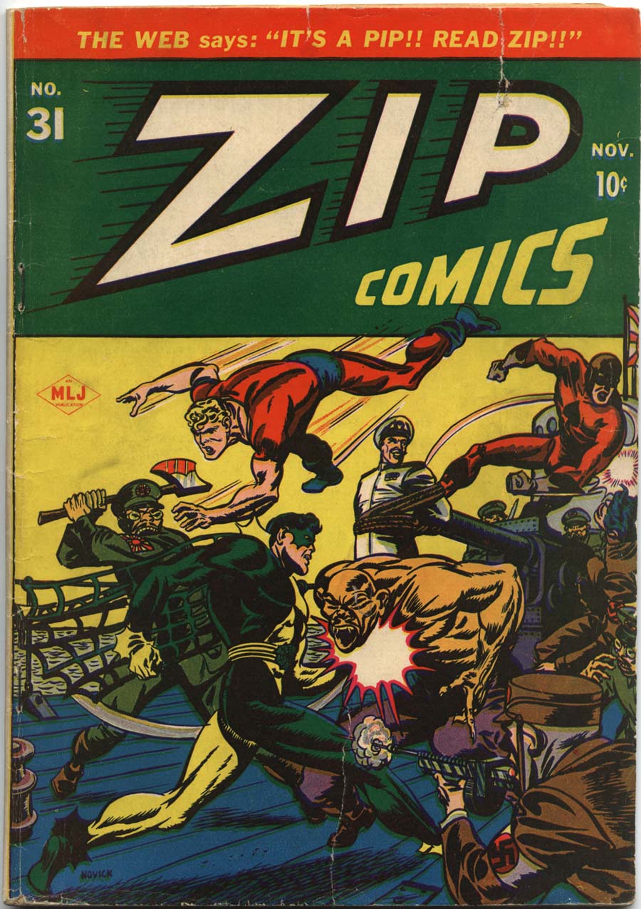 Read online Zip Comics comic -  Issue #31 - 1