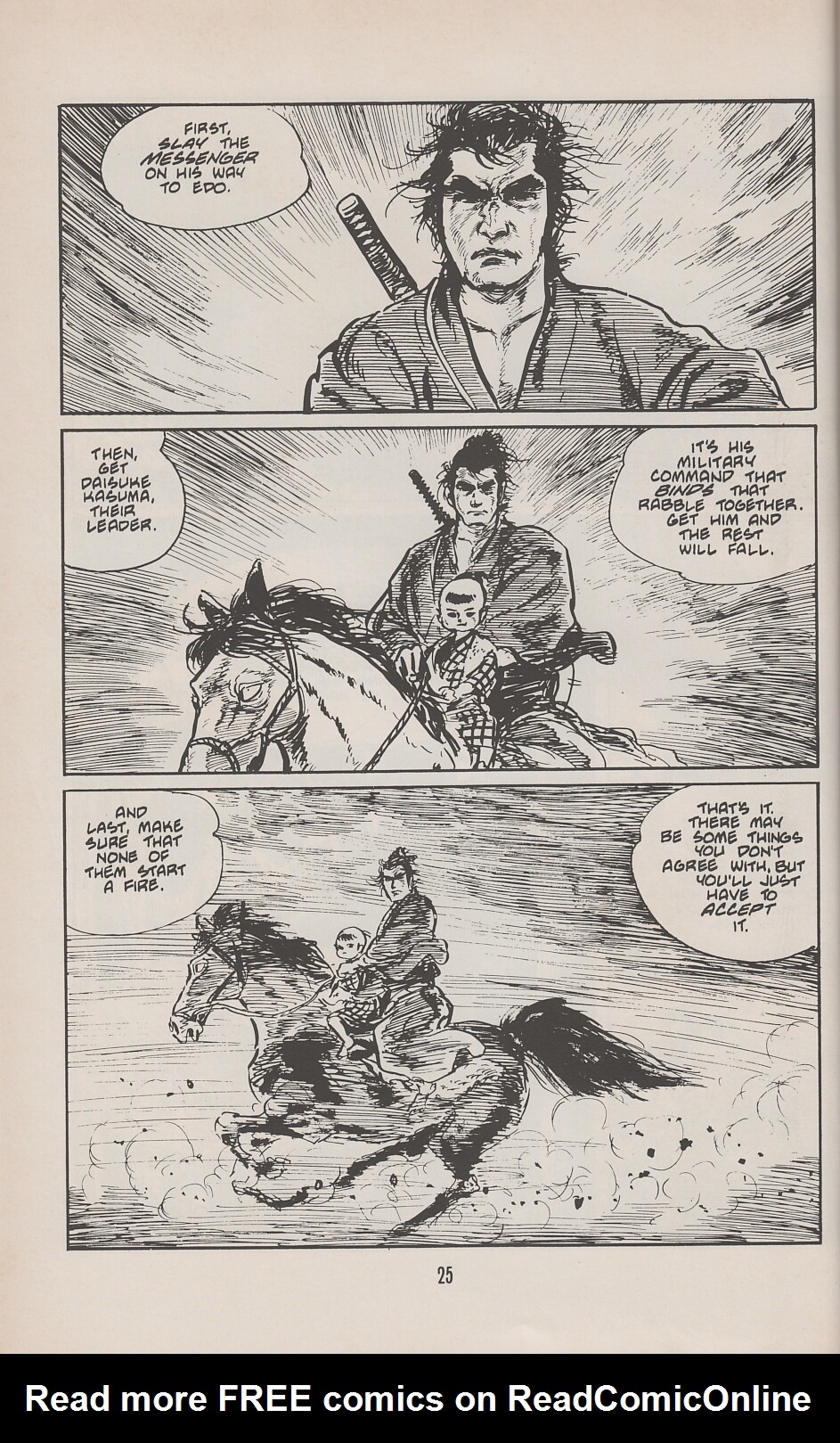 Read online Lone Wolf and Cub comic -  Issue #8 - 34