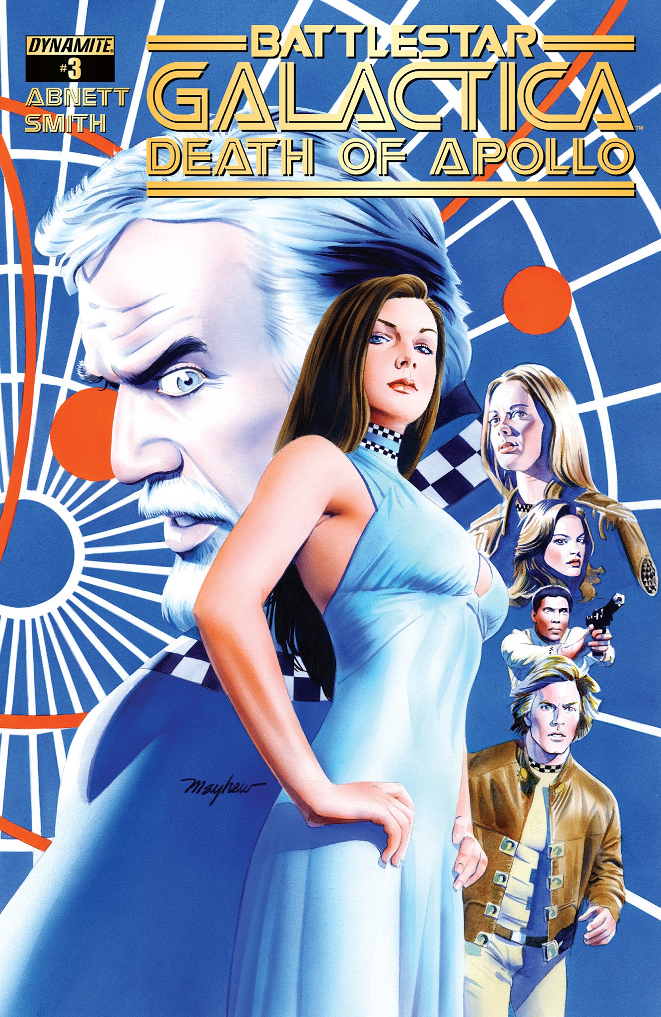 Read online Classic Battlestar Galactica: The Death of Apollo comic -  Issue #3 - 1