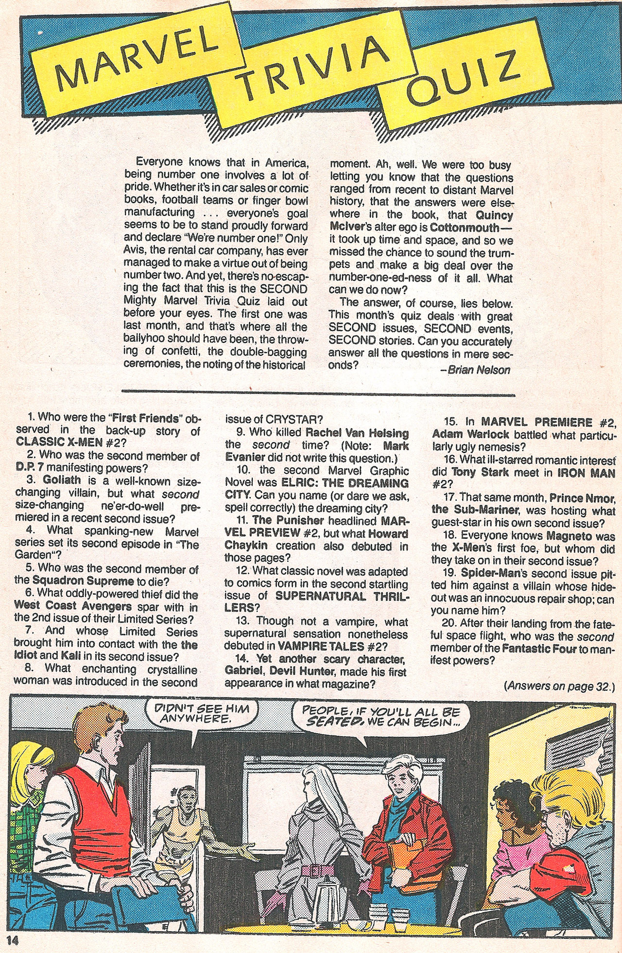 Read online Marvel Age comic -  Issue #51 - 16