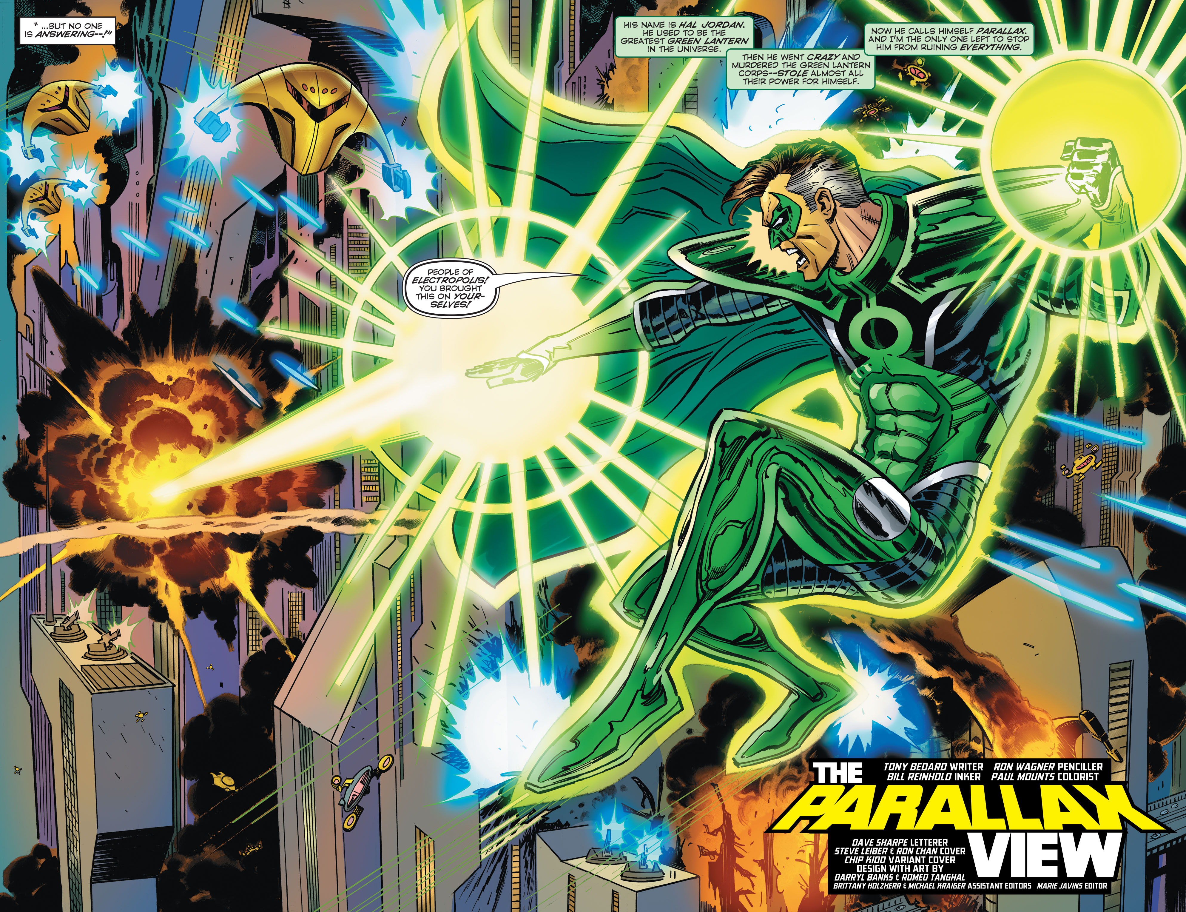 Read online Convergence Green Lantern/Parallax comic -  Issue #2 - 3