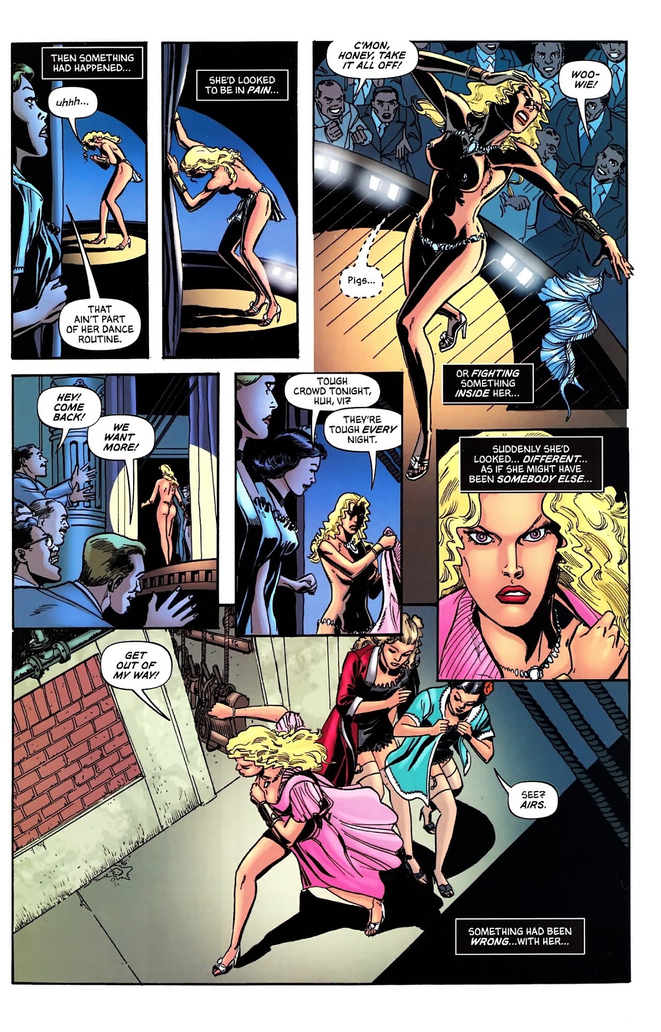 Read online Domino Lady's Threesome comic -  Issue # Full - 8