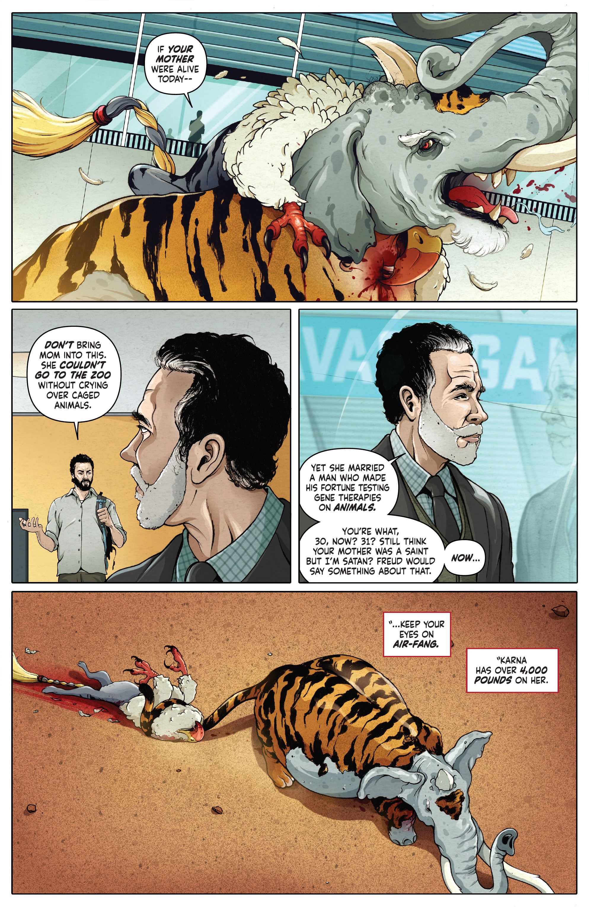 Read online Savage Game comic -  Issue # Full - 14