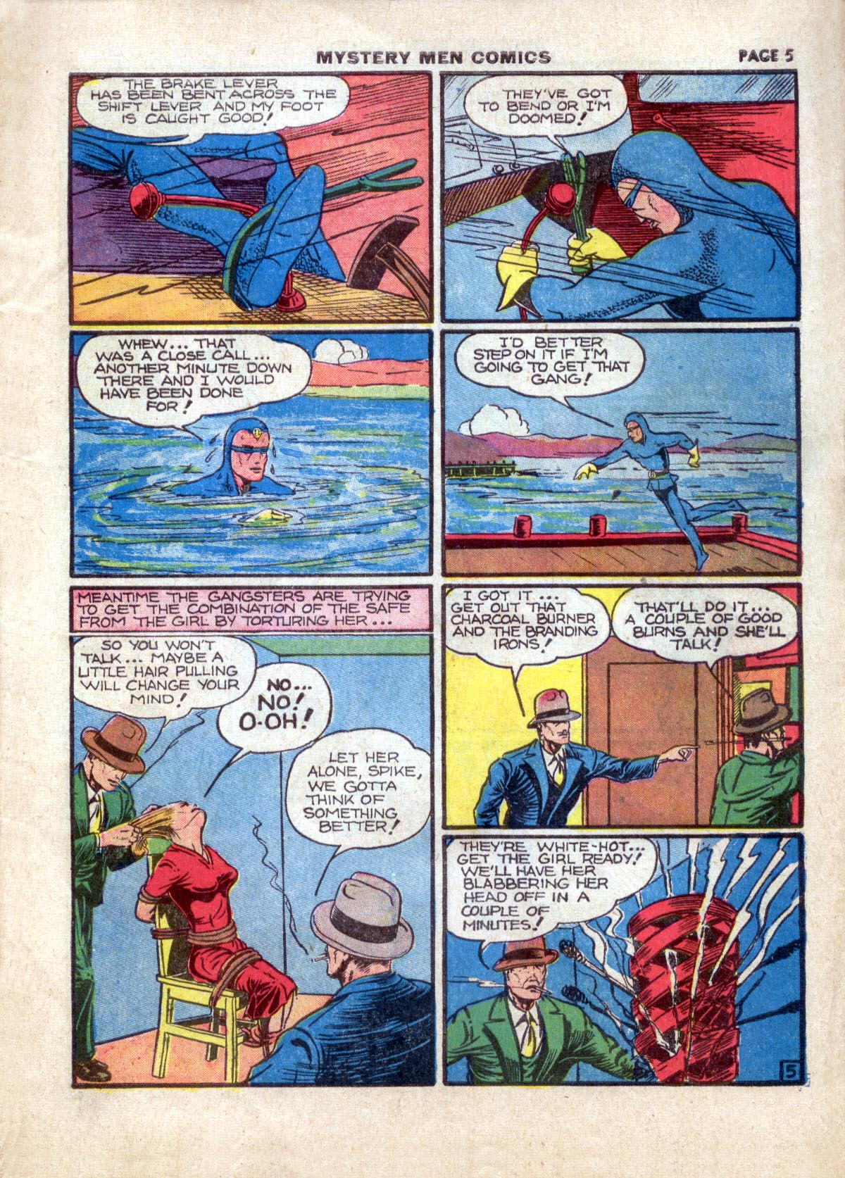 Read online Mystery Men Comics comic -  Issue #13 - 9