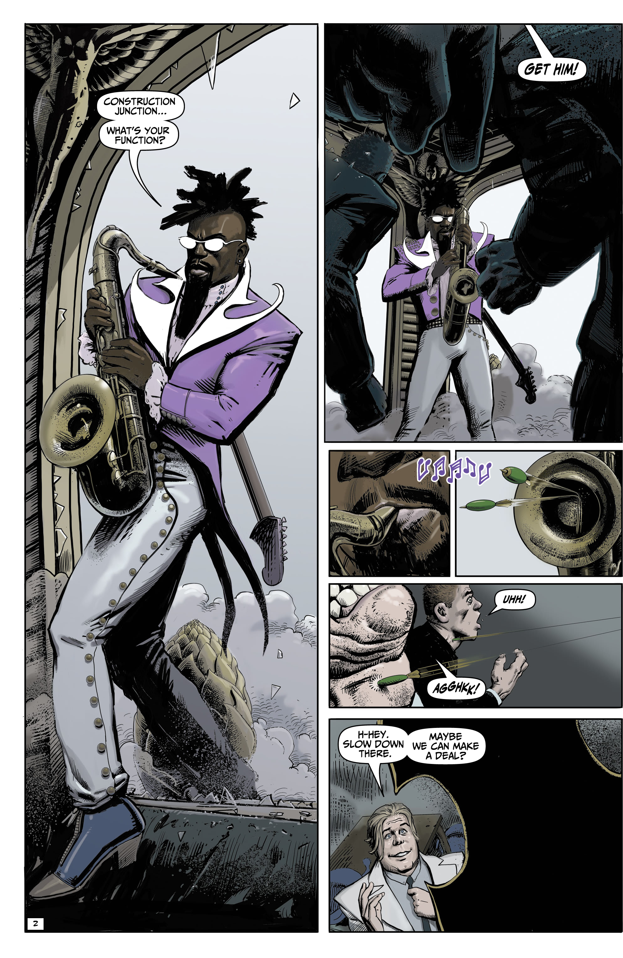 Read online The Wrong Earth: Purple comic -  Issue # Full - 4