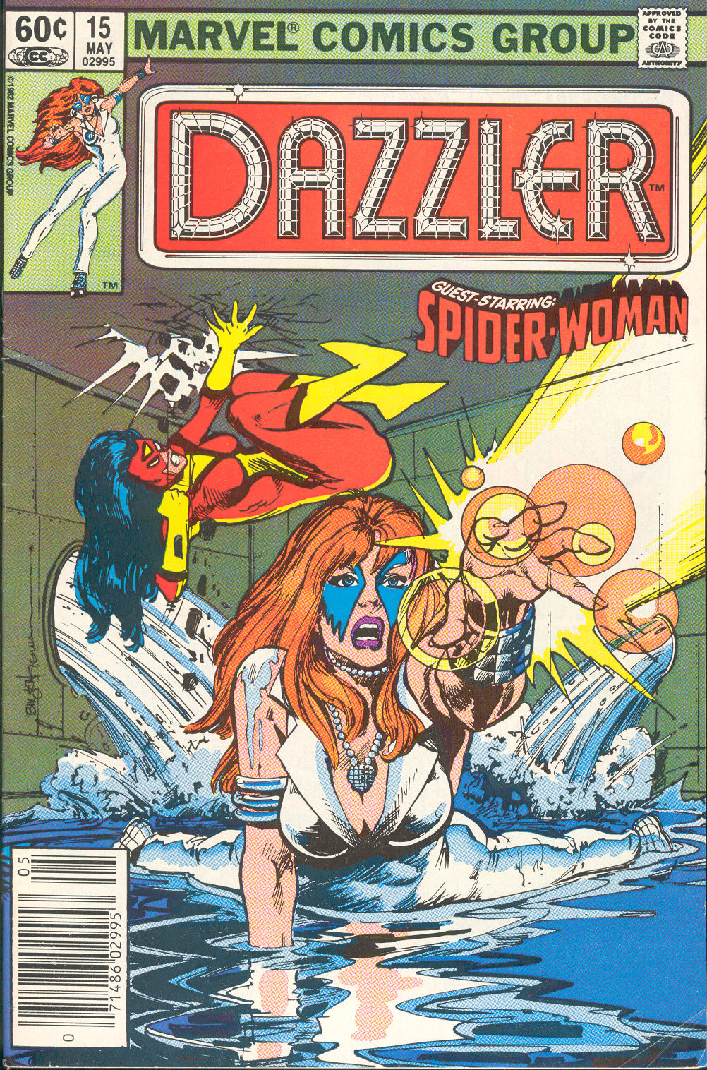 Read online Dazzler (1981) comic -  Issue #15 - 1