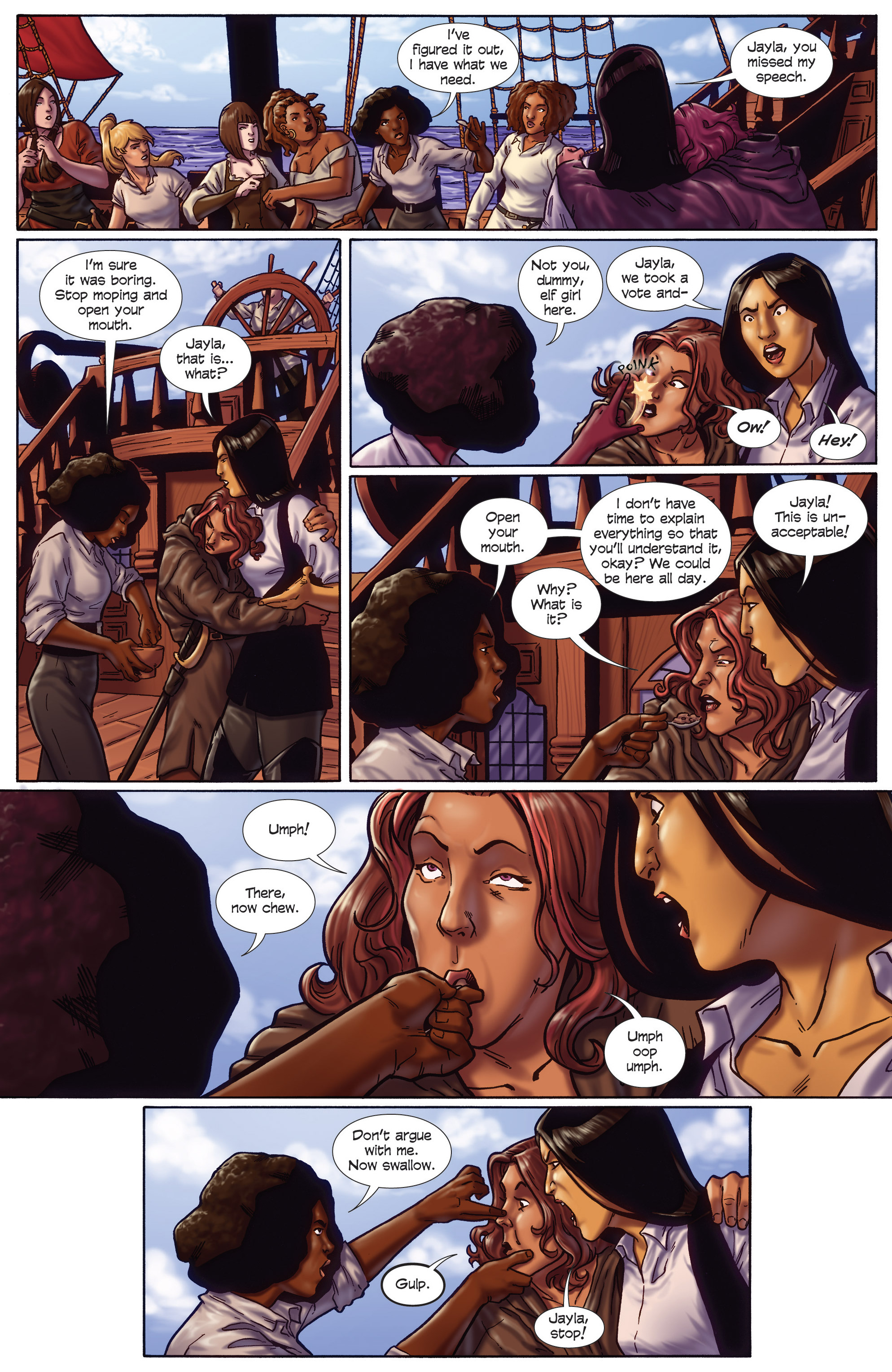 Read online Princeless: Raven the Pirate Princess comic -  Issue #5 - 18