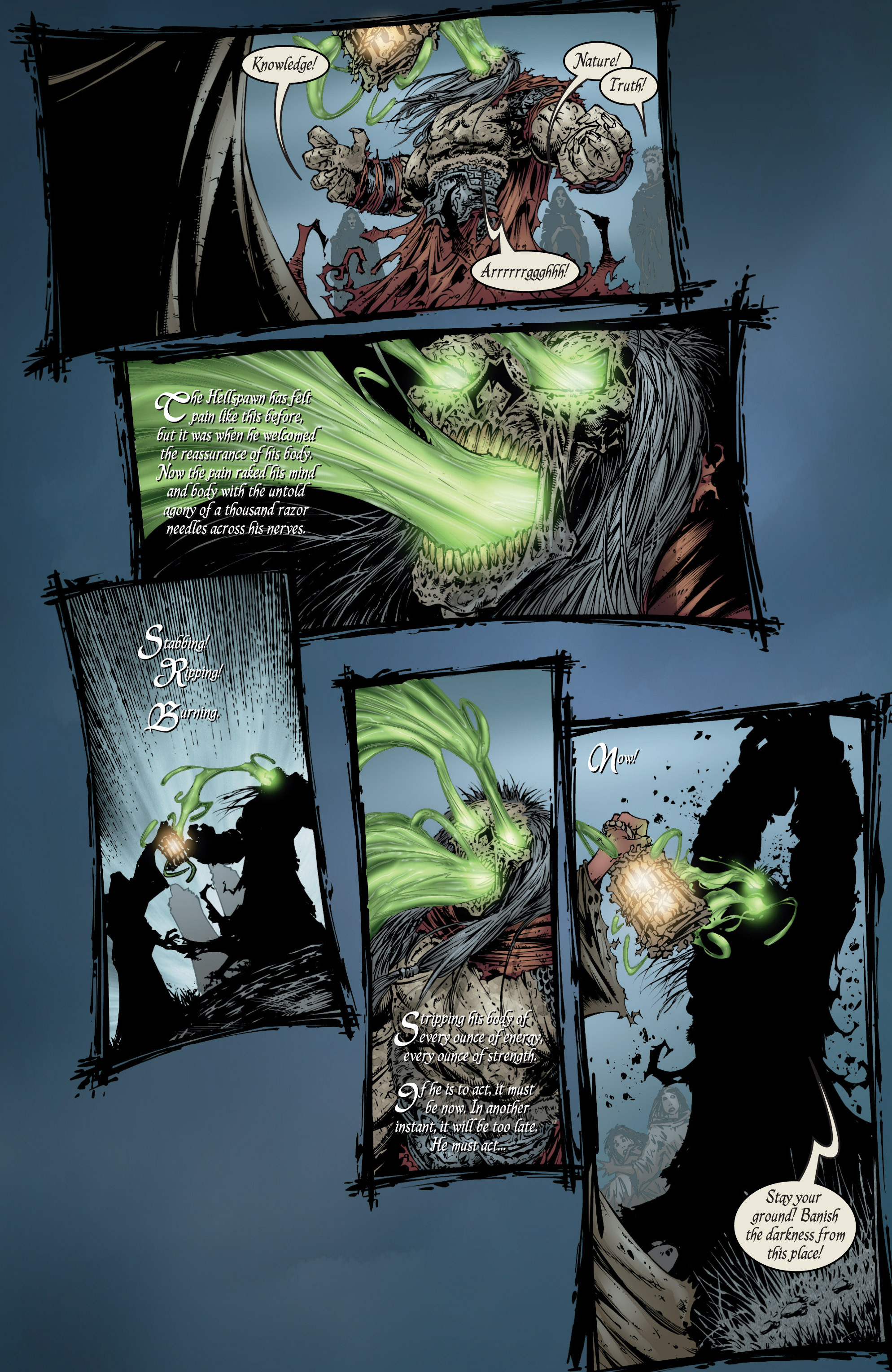Read online Spawn: The Dark Ages comic -  Issue #16 - 17
