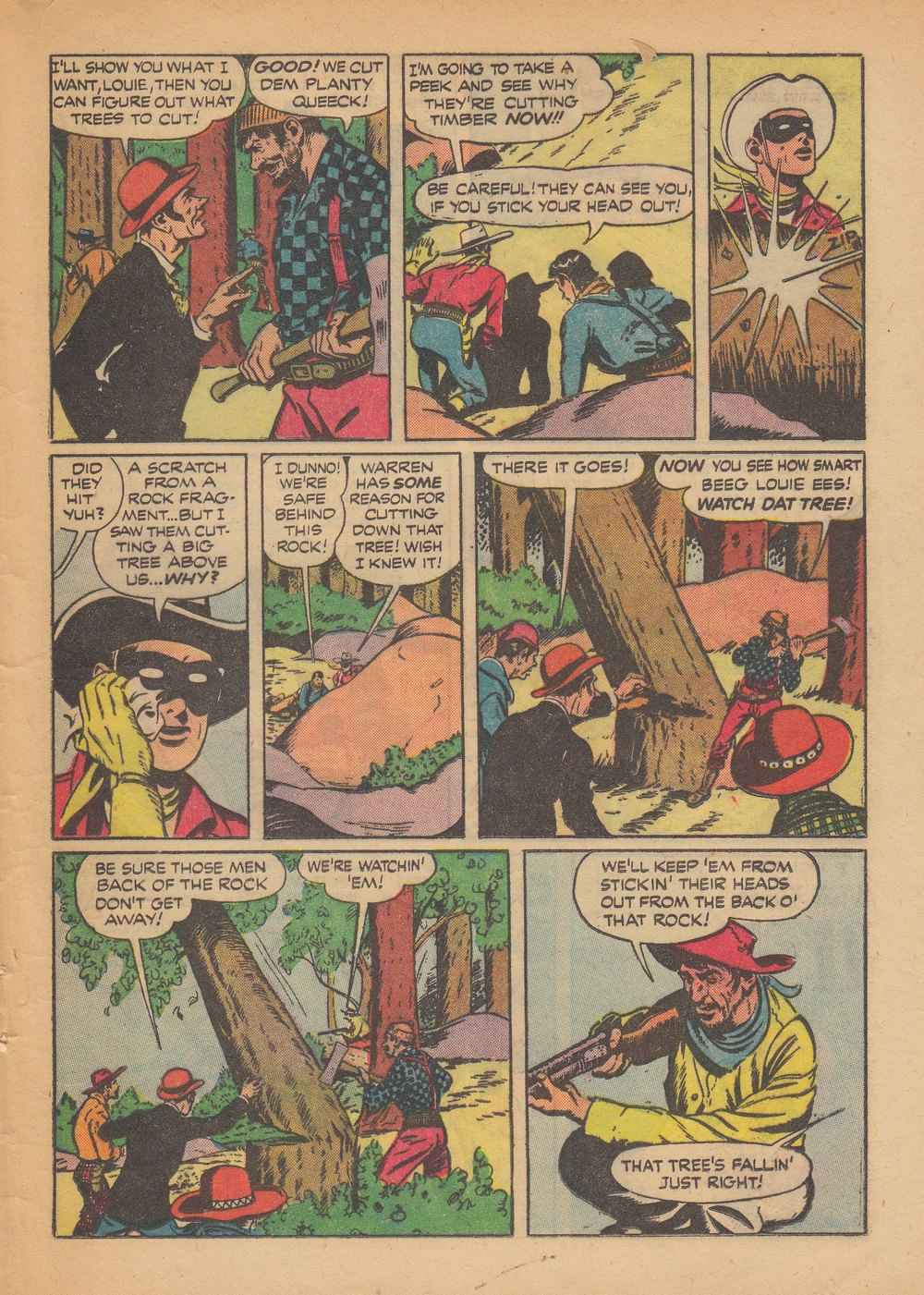 Read online The Lone Ranger (1948) comic -  Issue #33 - 33