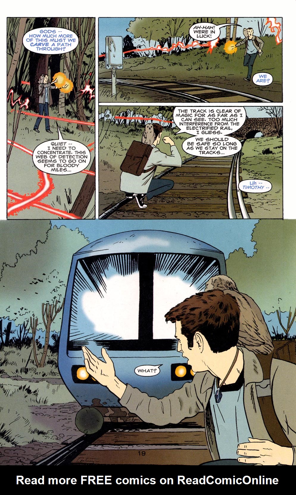 Read online Hunter:  The Age of Magic comic -  Issue #7 - 20