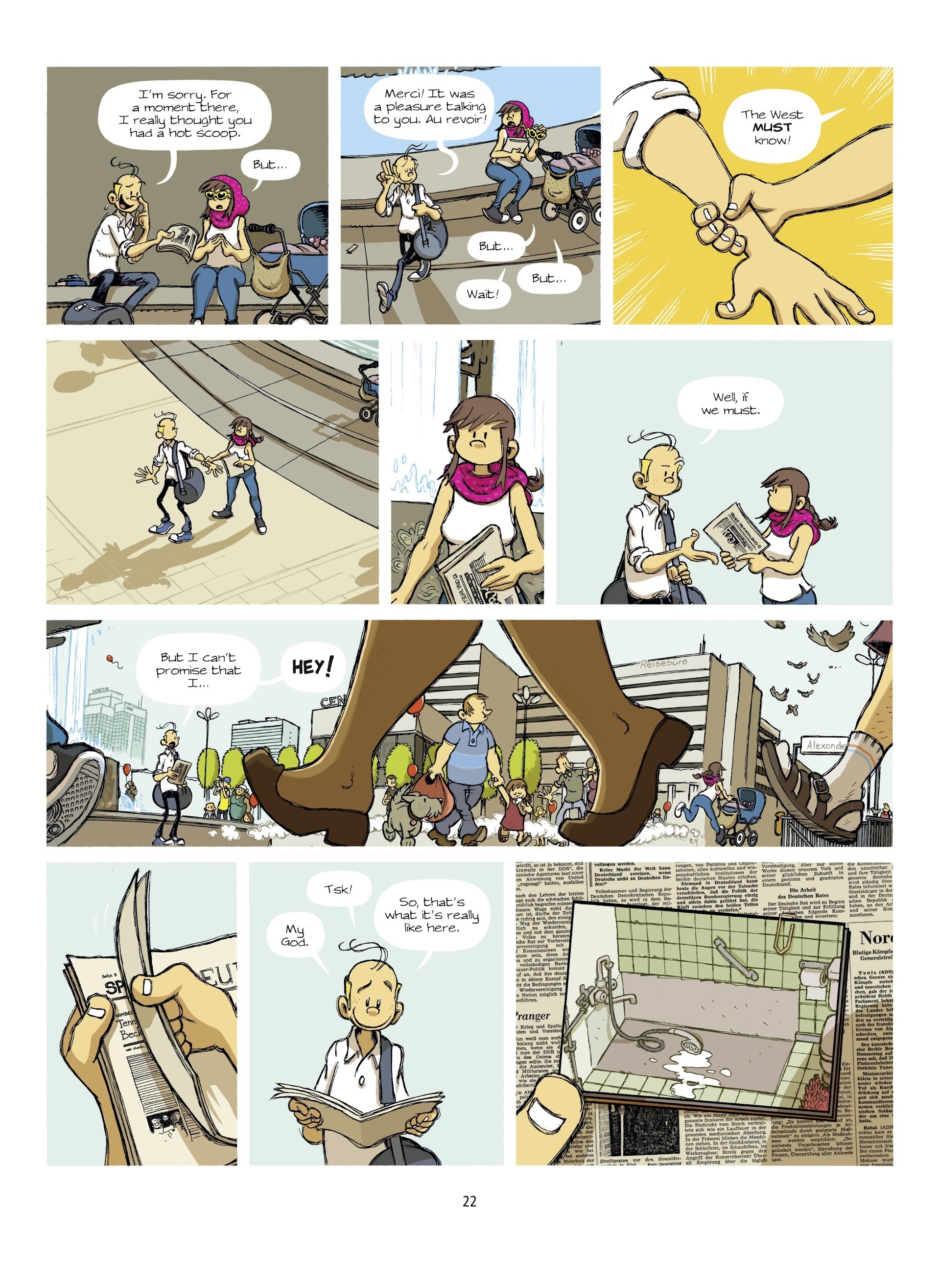 Read online Spirou In Berlin comic -  Issue # Full - 22