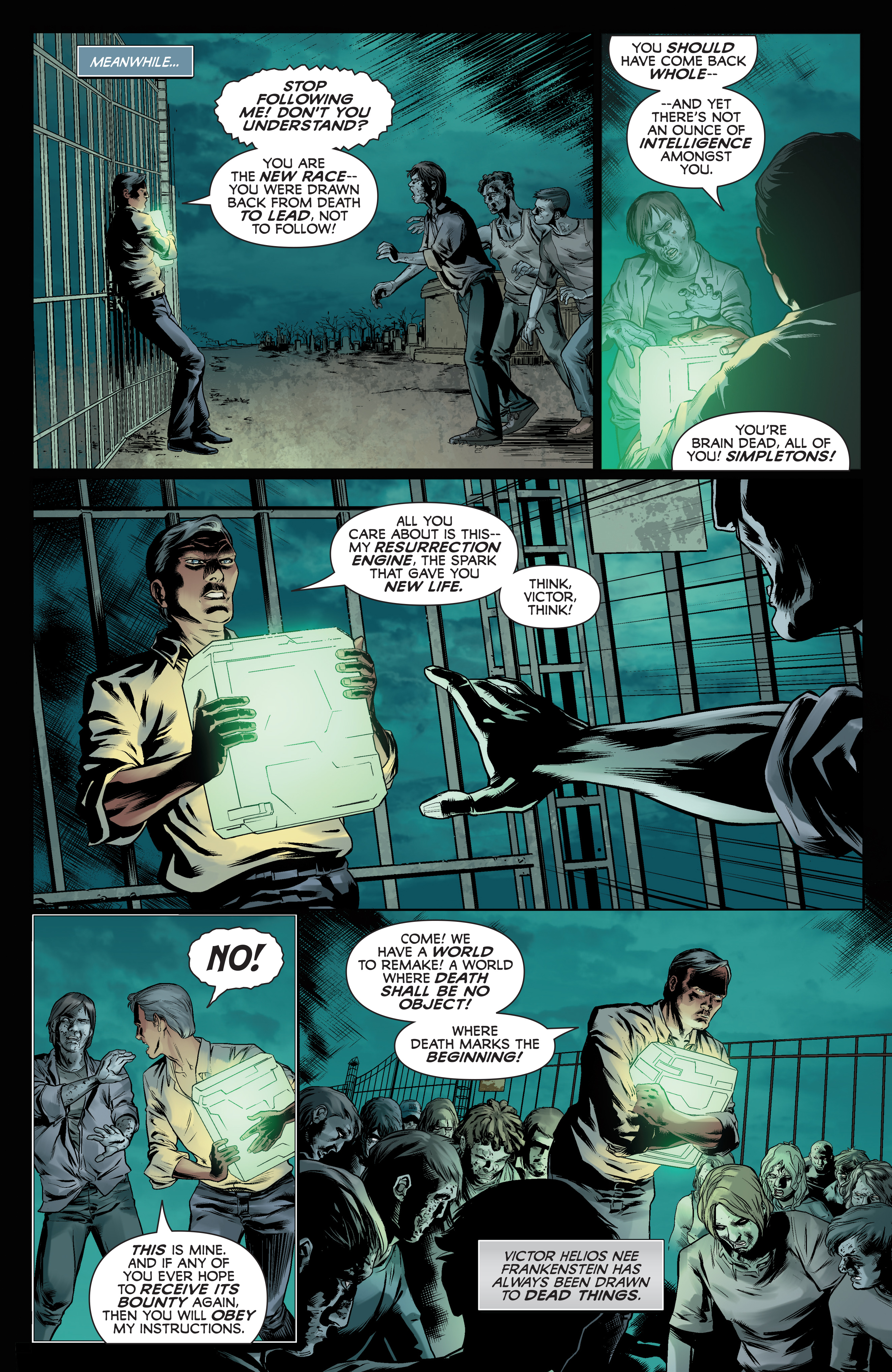 Read online Dean Koontz's Frankenstein: Storm Surge comic -  Issue #5 - 9