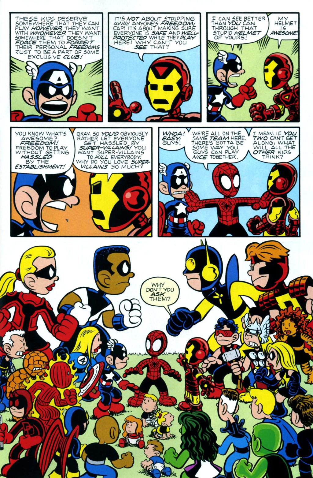 Read online Spider-Man and Power Pack comic -  Issue #3 - 25