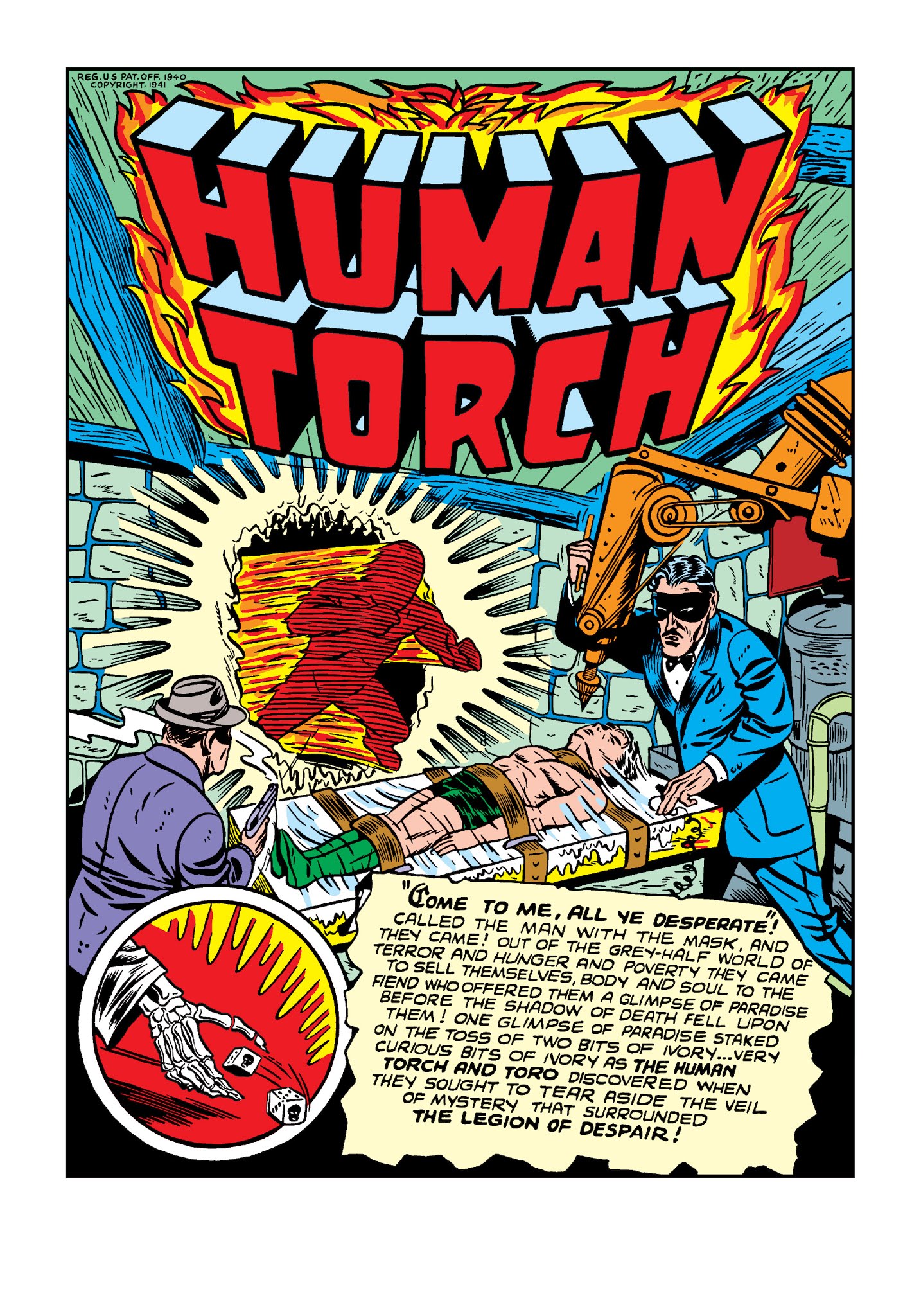 Read online Marvel Masterworks: Golden Age Human Torch comic -  Issue # TPB 2 (Part 1) - 97