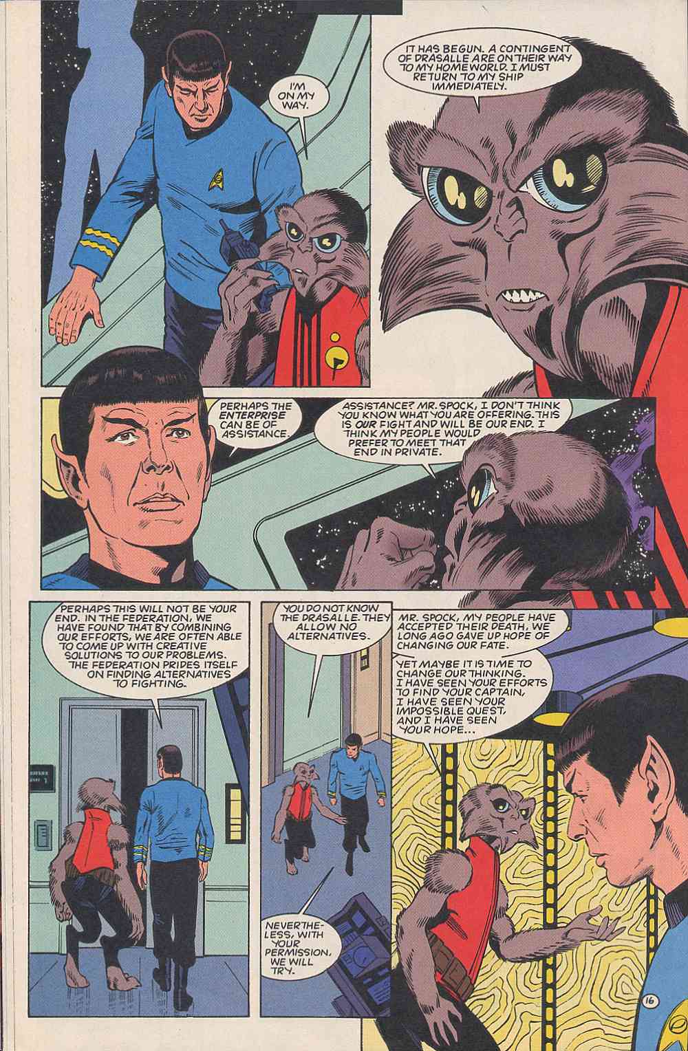 Read online Star Trek (1989) comic -  Issue #63 - 20