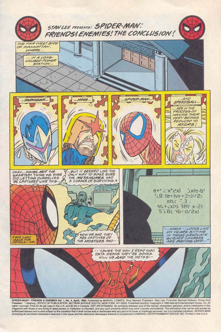 Read online Spider-Man: Friends and Enemies comic -  Issue #4 - 2