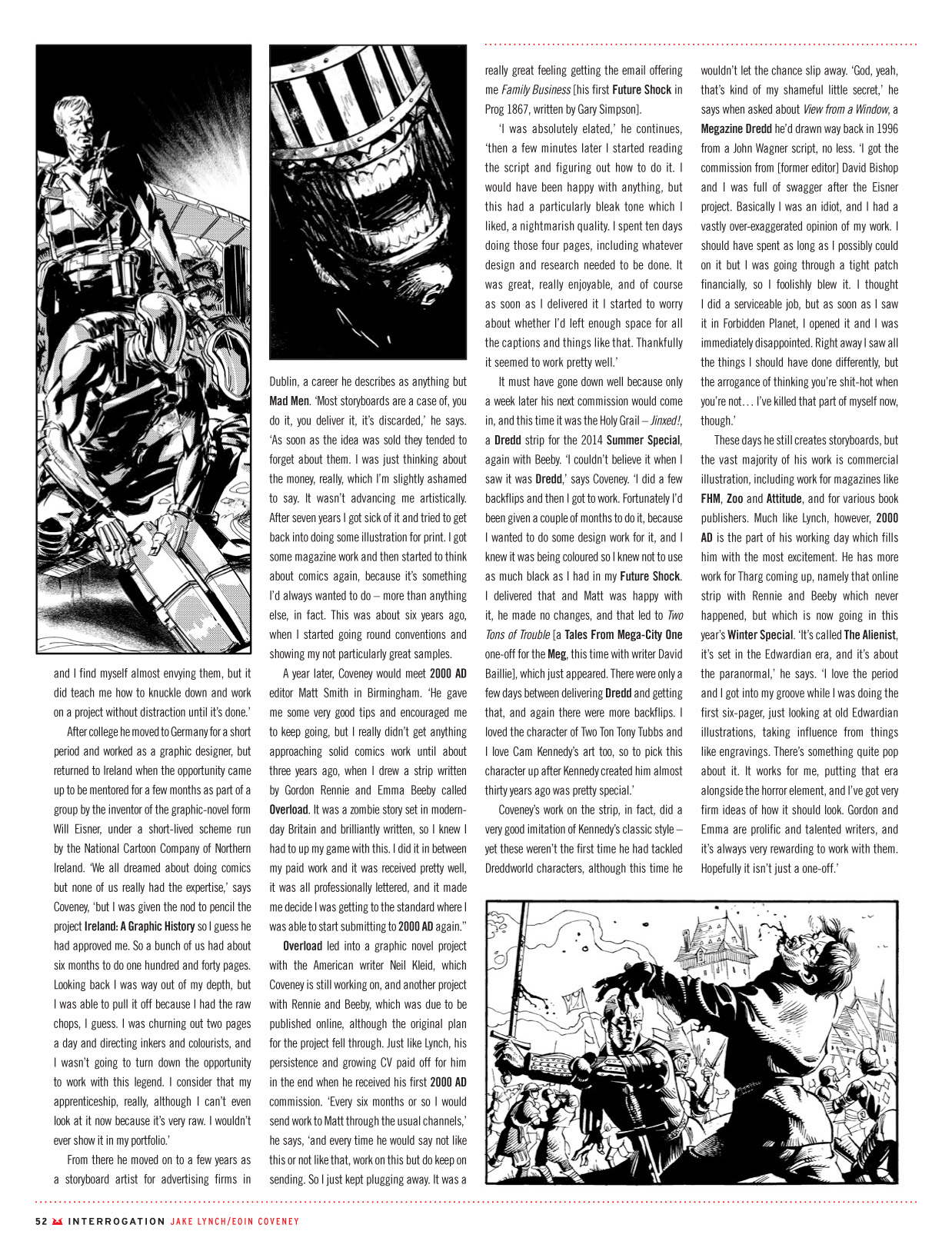 Read online Judge Dredd Megazine (Vol. 5) comic -  Issue #353 - 46