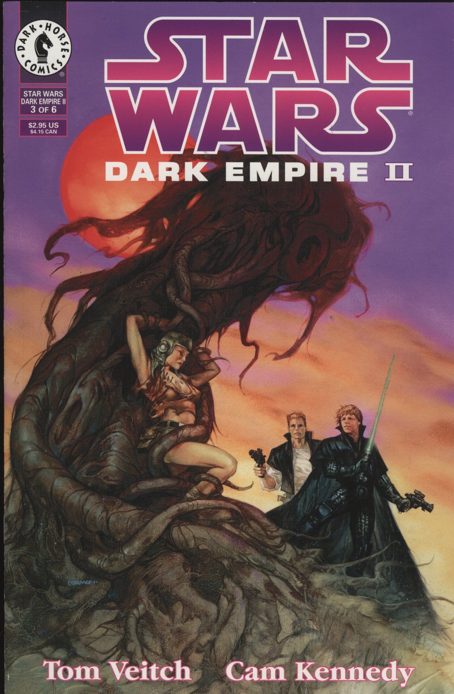 Read online Star Wars: Dark Empire II comic -  Issue #3 - 1
