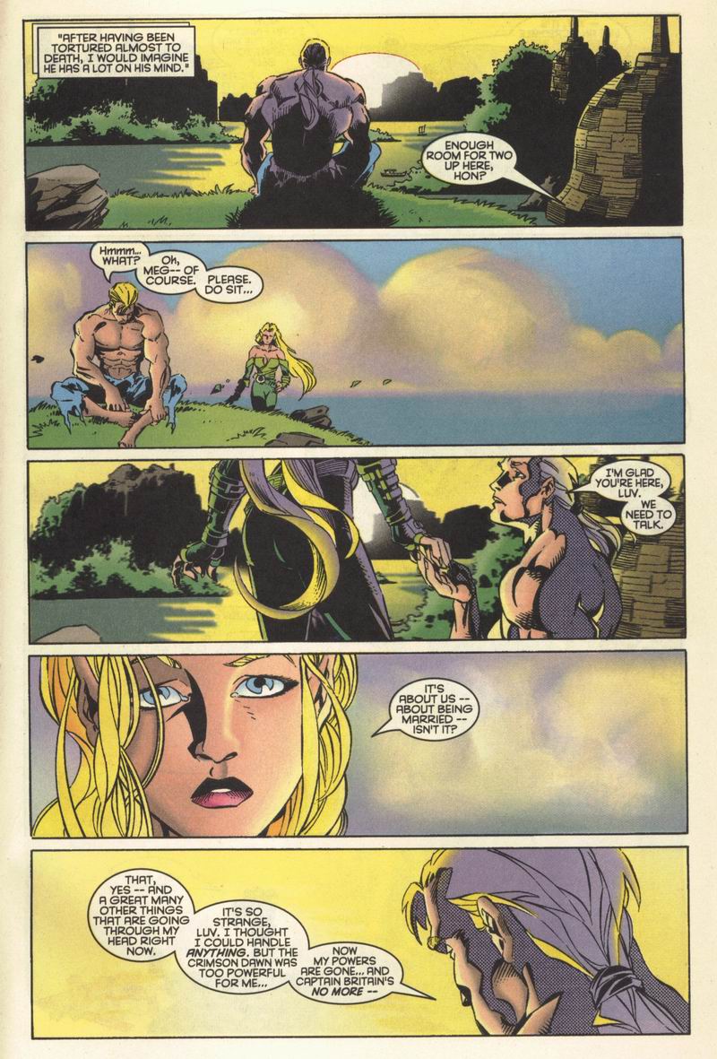 Read online Excalibur (1988) comic -  Issue #110 - 25