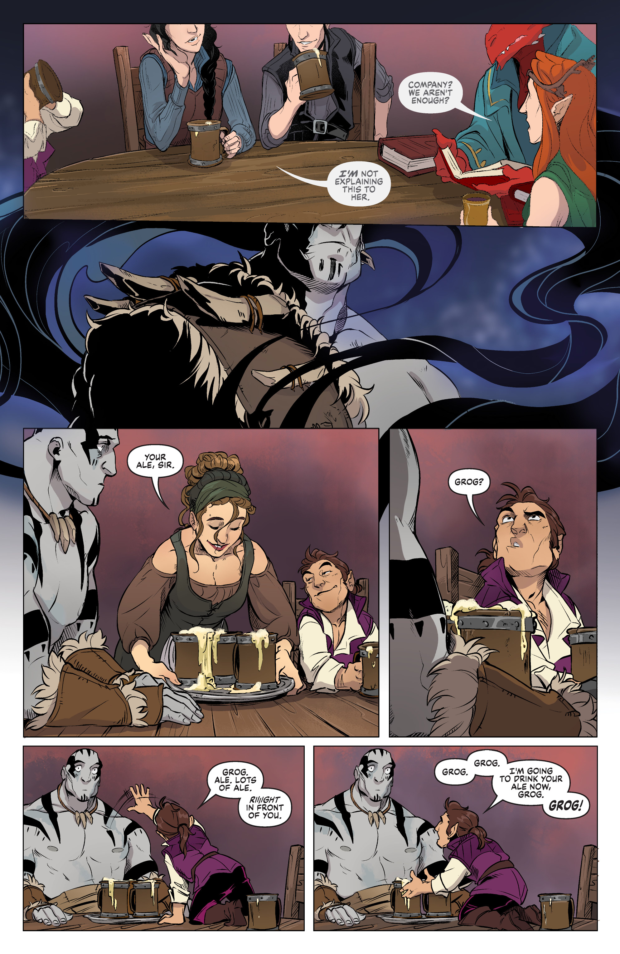 Read online Critical Role Vox Machina Origins comic -  Issue #1 - 6