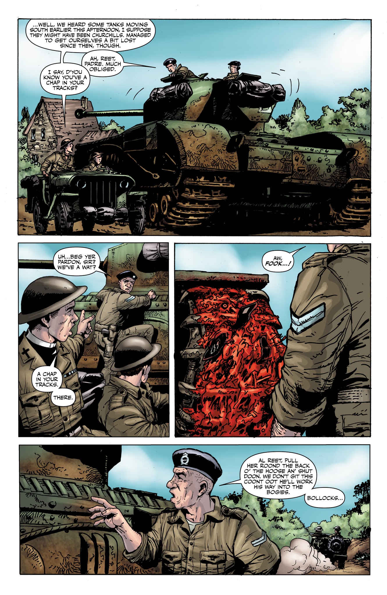 Read online Battlefields: The Tankies comic -  Issue # TPB - 48