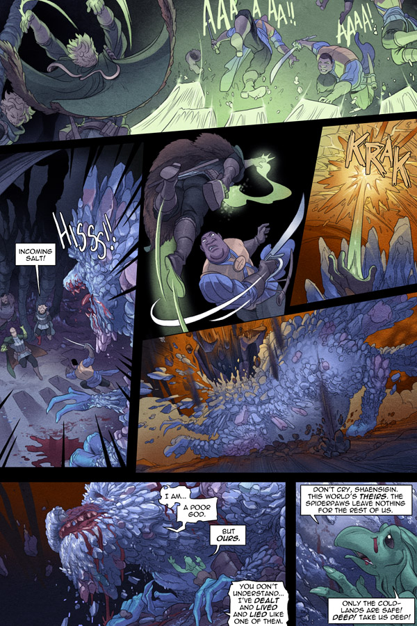 Read online Unsounded comic -  Issue #14 - 101