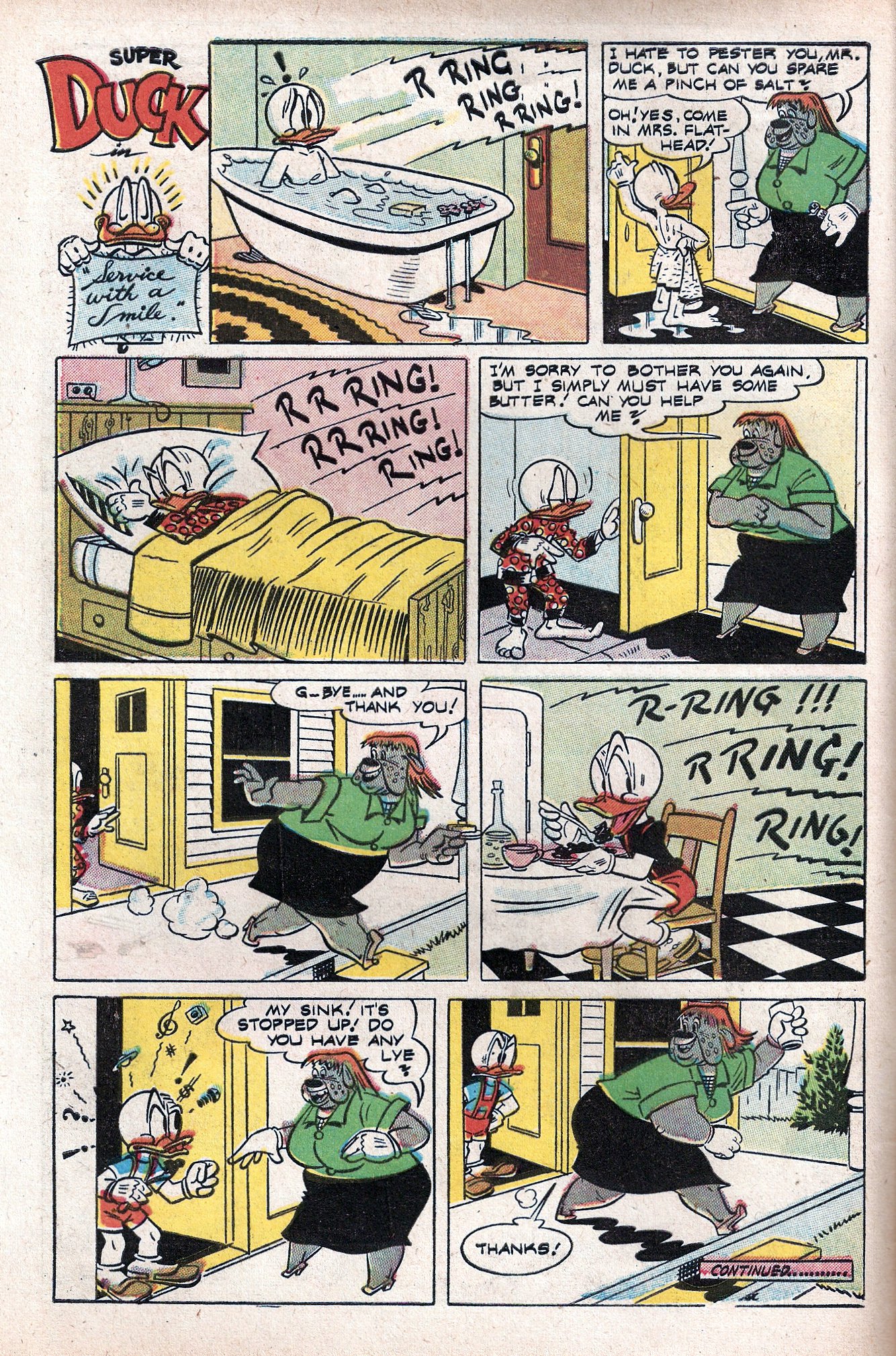 Read online Super Duck Comics comic -  Issue #57 - 4
