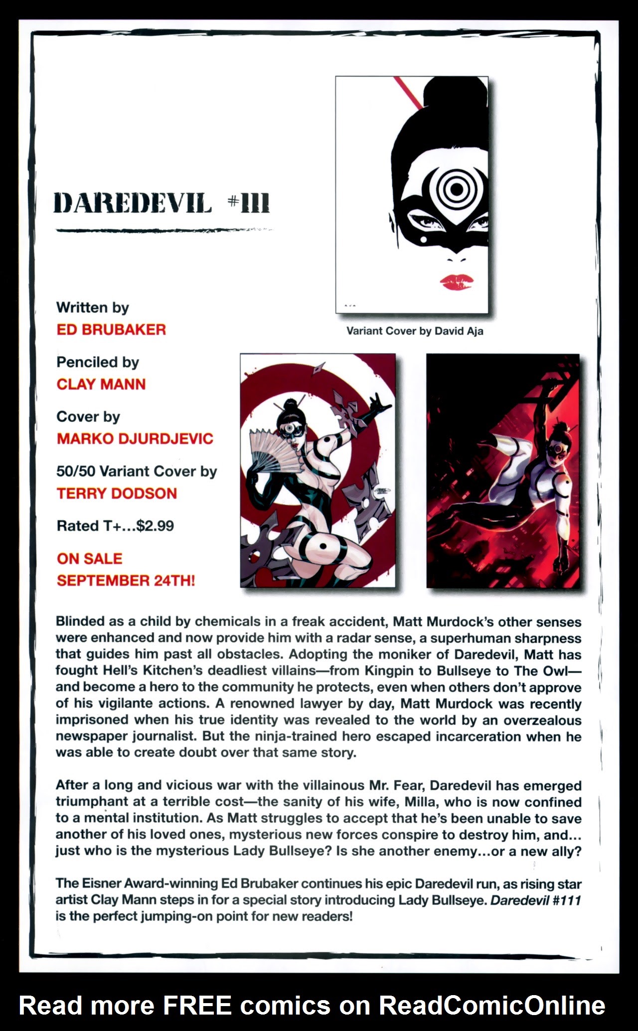 Read online Daredevil By Ed Brubaker Saga comic -  Issue # Full - 15