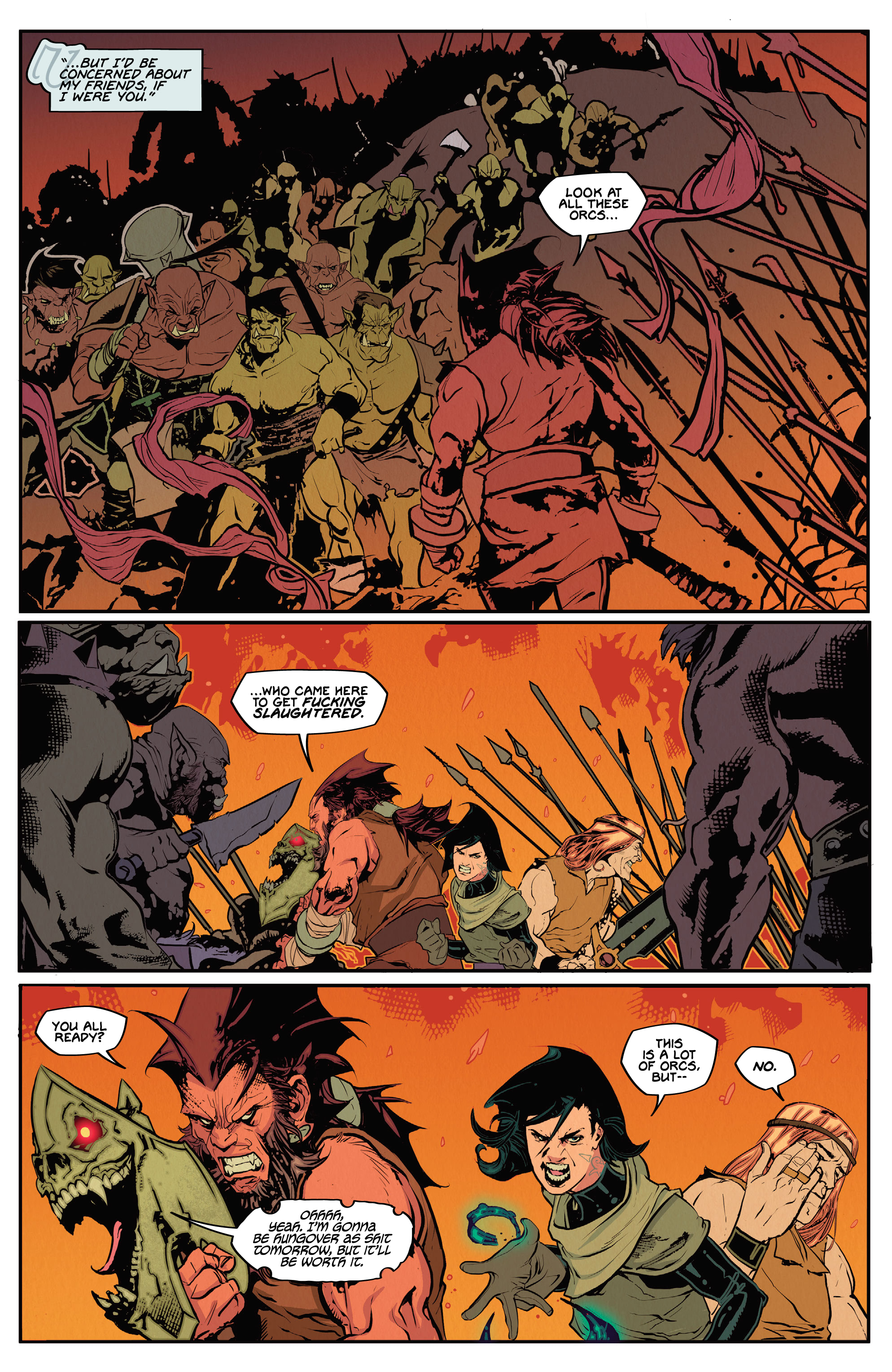 Read online Barbaric: Axe to Grind comic -  Issue #2 - 33