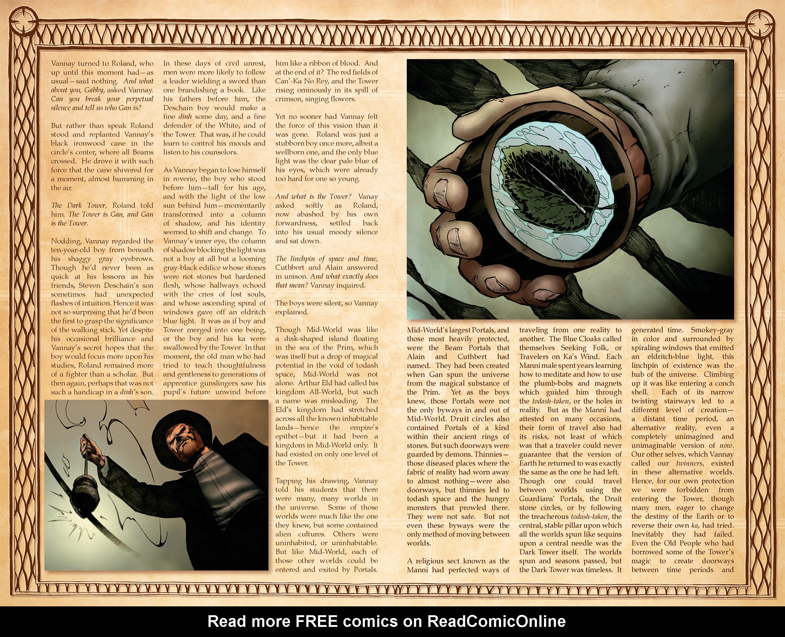 Read online Dark Tower: The Gunslinger Born comic -  Issue #1 - 35