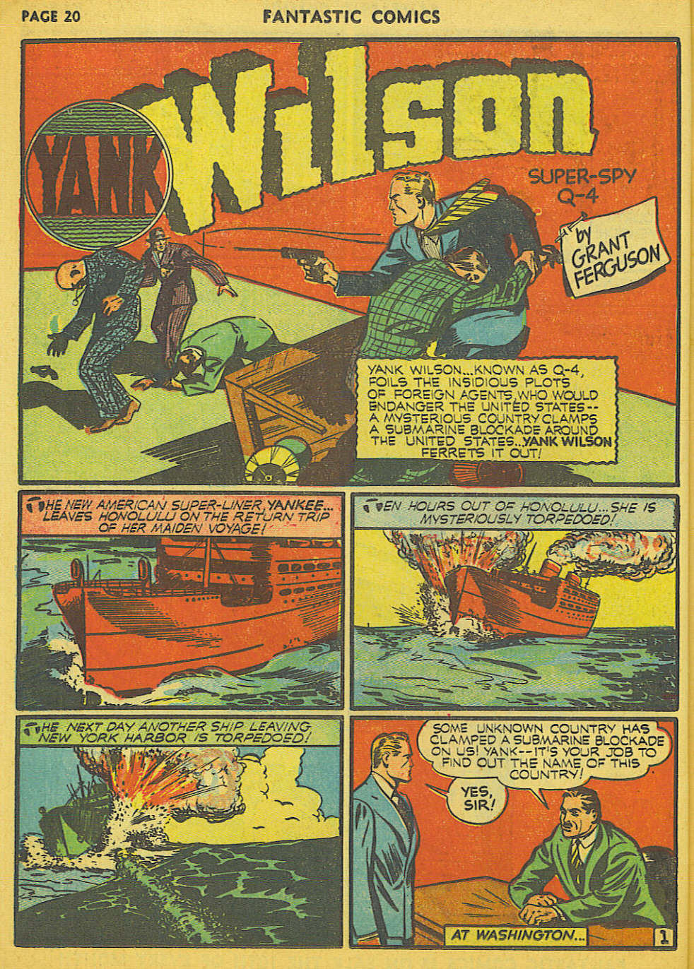 Read online Fantastic Comics comic -  Issue #15 - 14