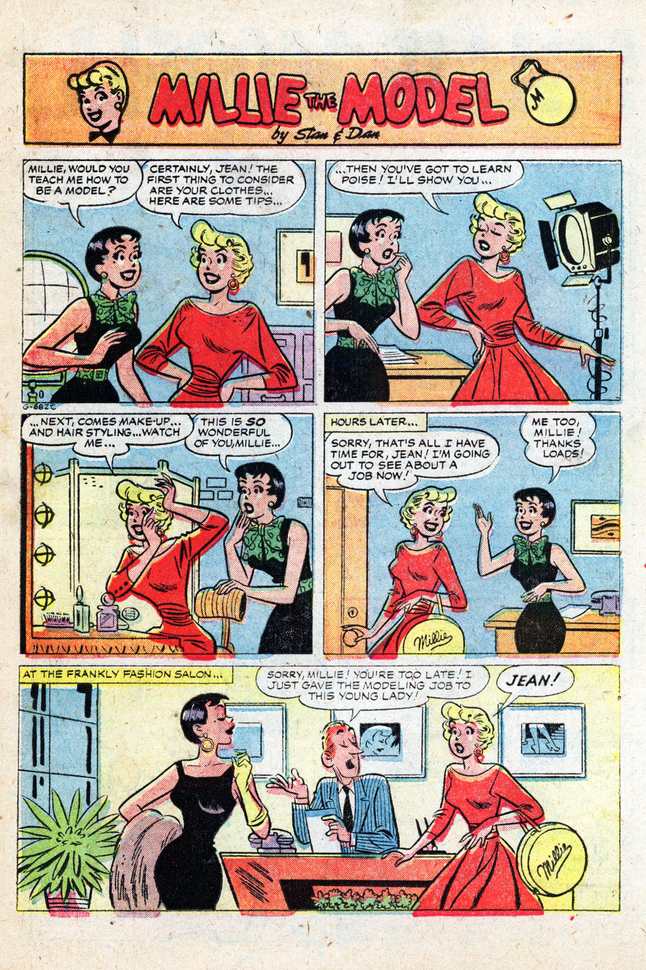 Read online Millie the Model comic -  Issue #63 - 19
