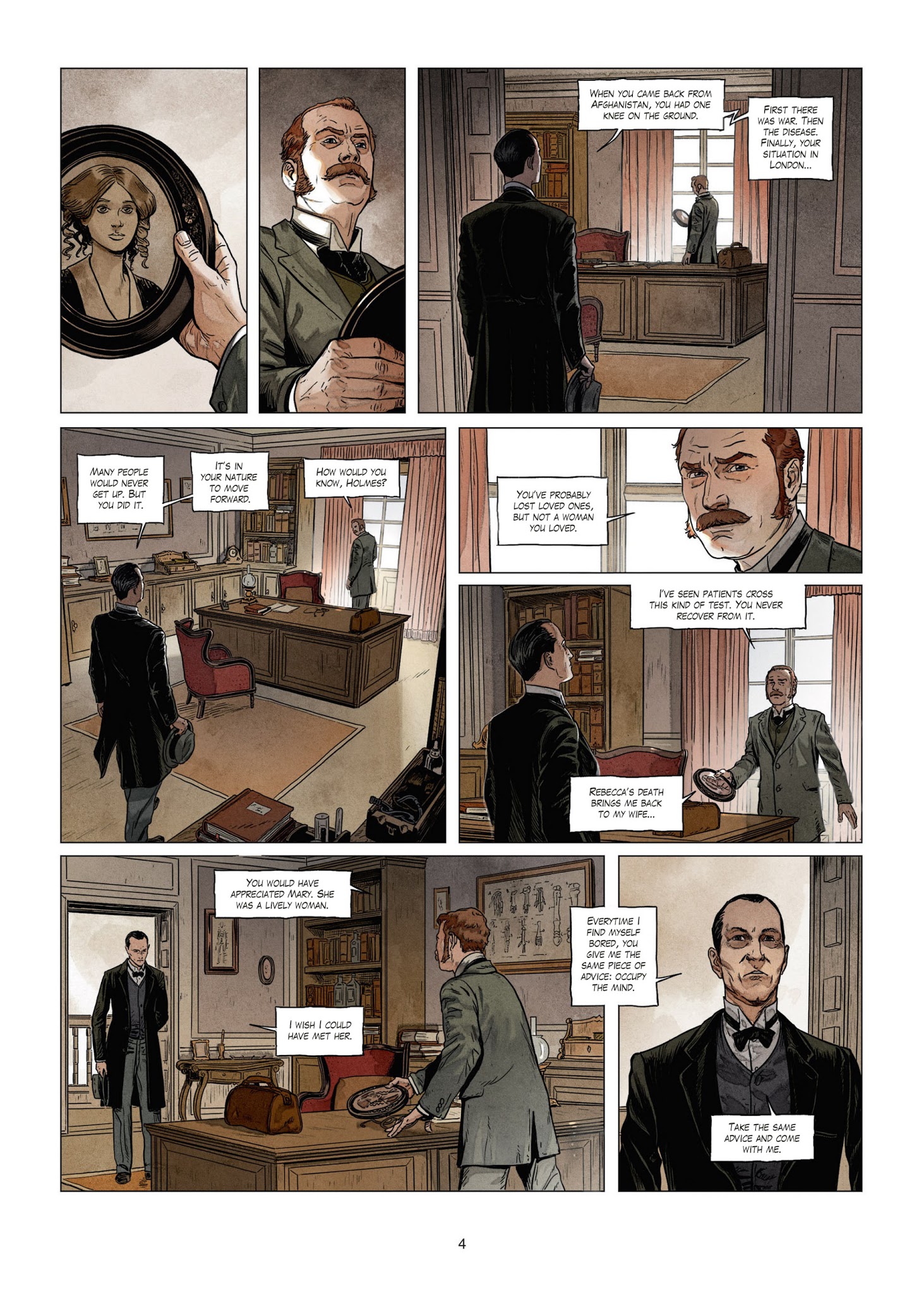 Read online Sherlock Holmes Society comic -  Issue #2 - 4