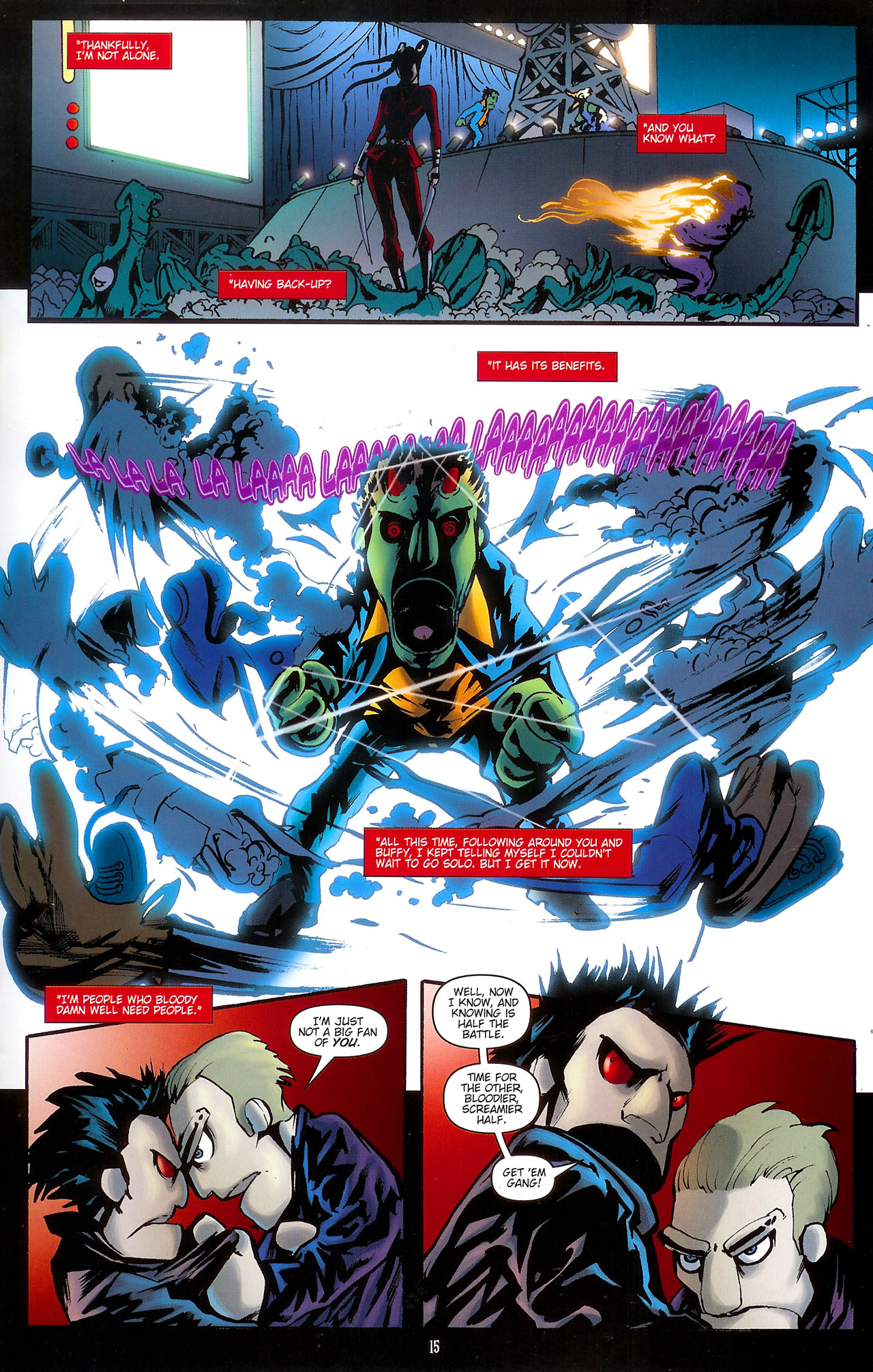 Read online Spike: Shadow Puppets comic -  Issue #4 - 17