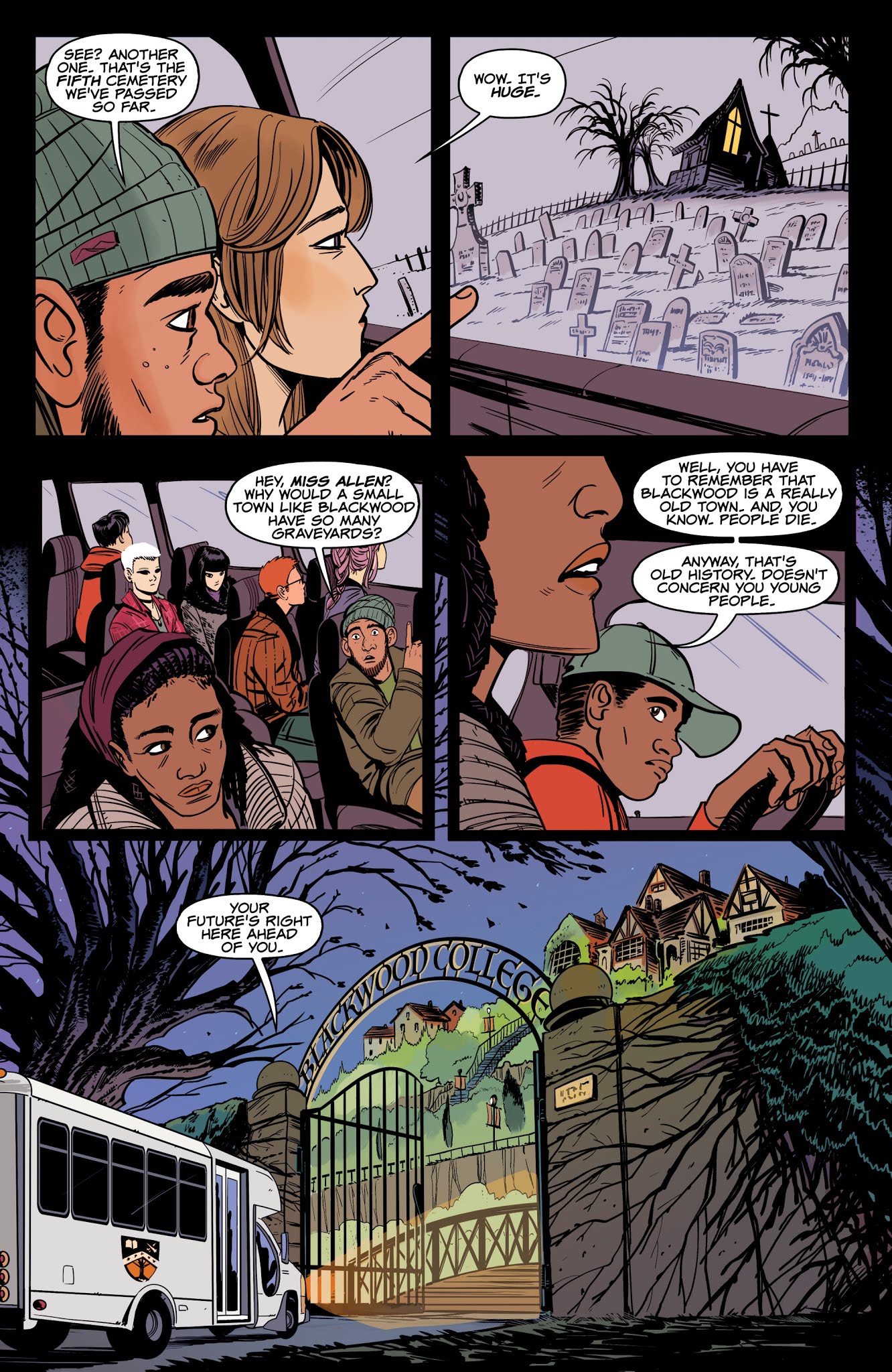 Read online Blackwood comic -  Issue #1 - 10