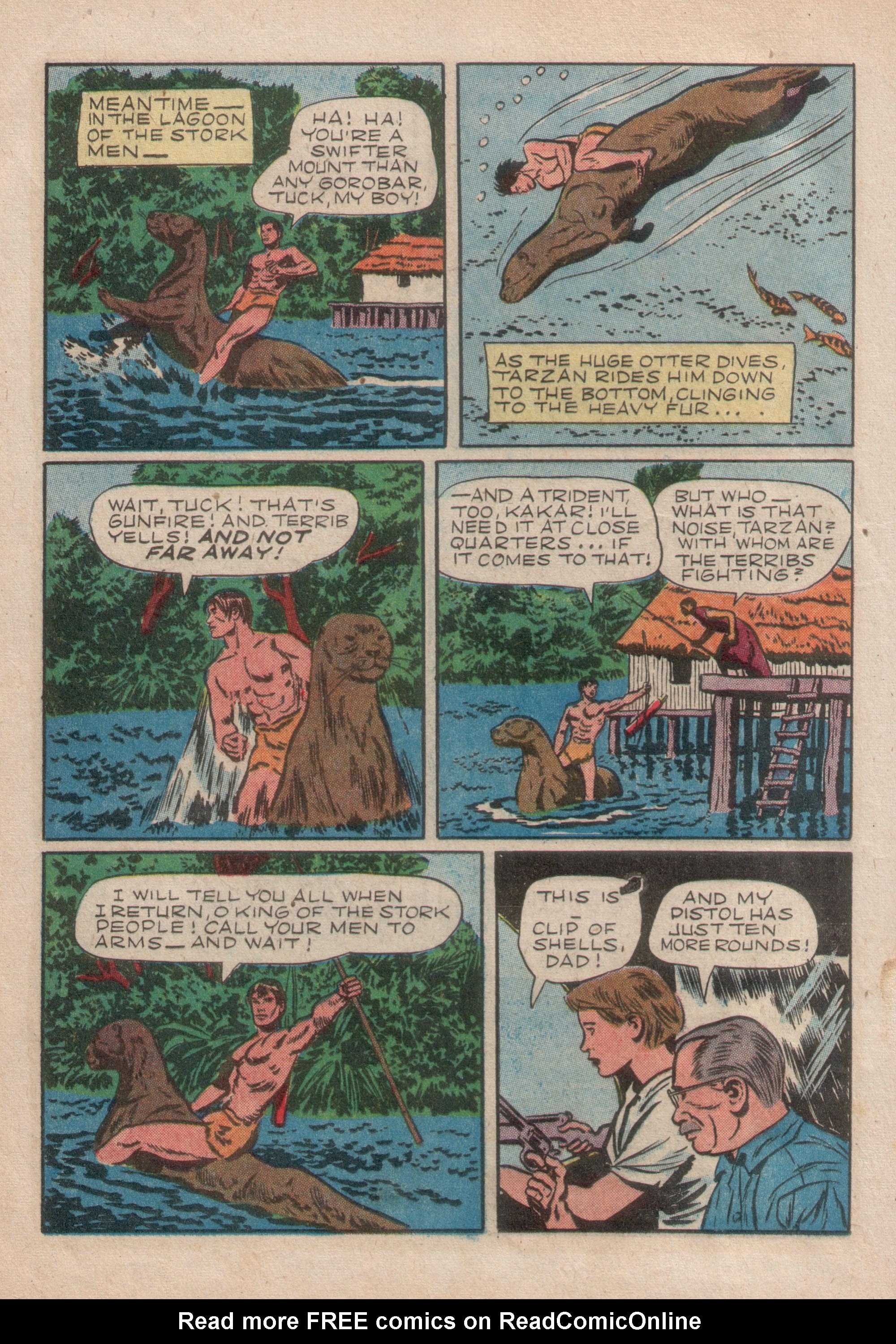 Read online Tarzan (1948) comic -  Issue #42 - 24