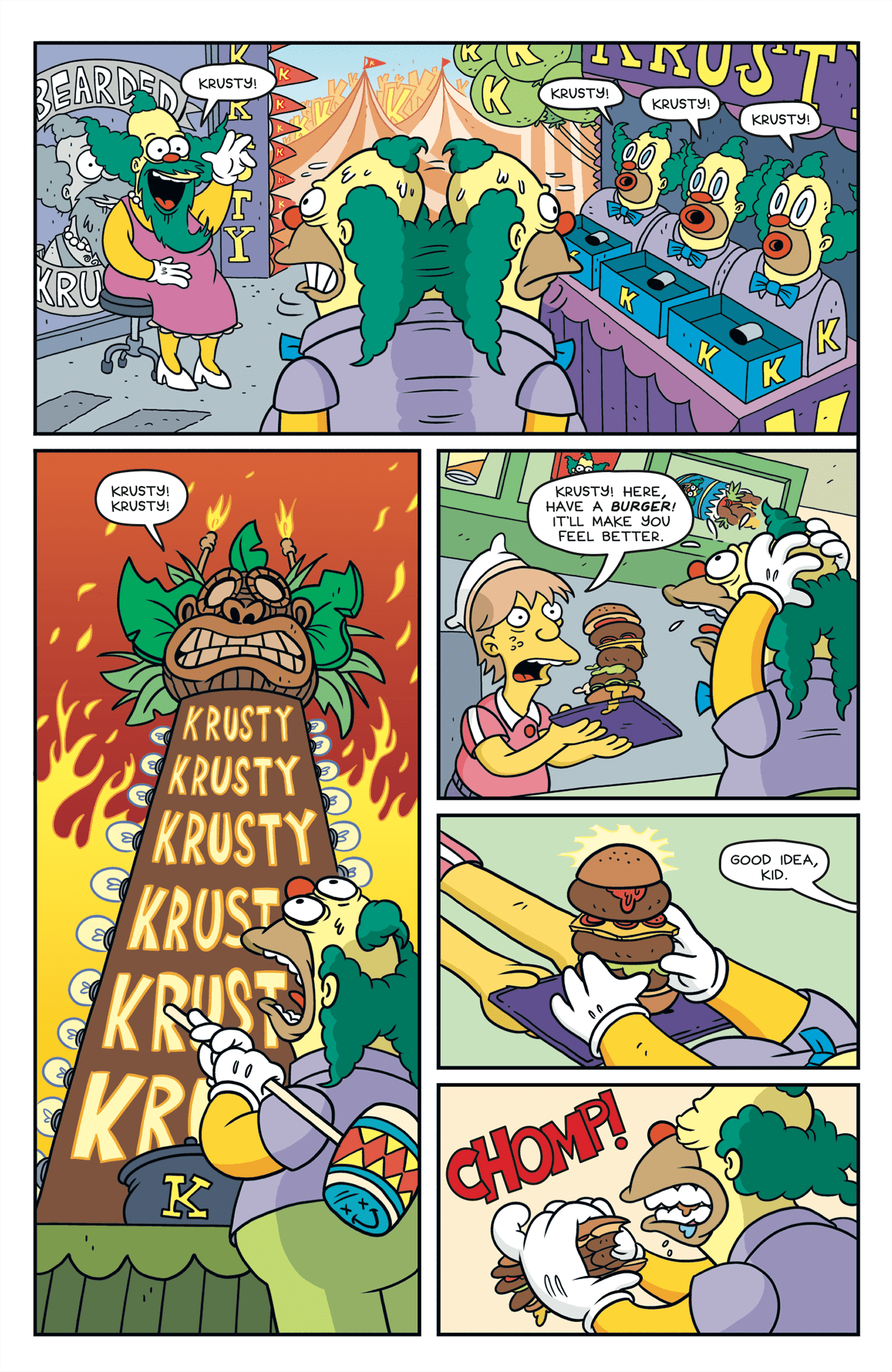 Read online Krusty the Clown comic -  Issue # Full - 24
