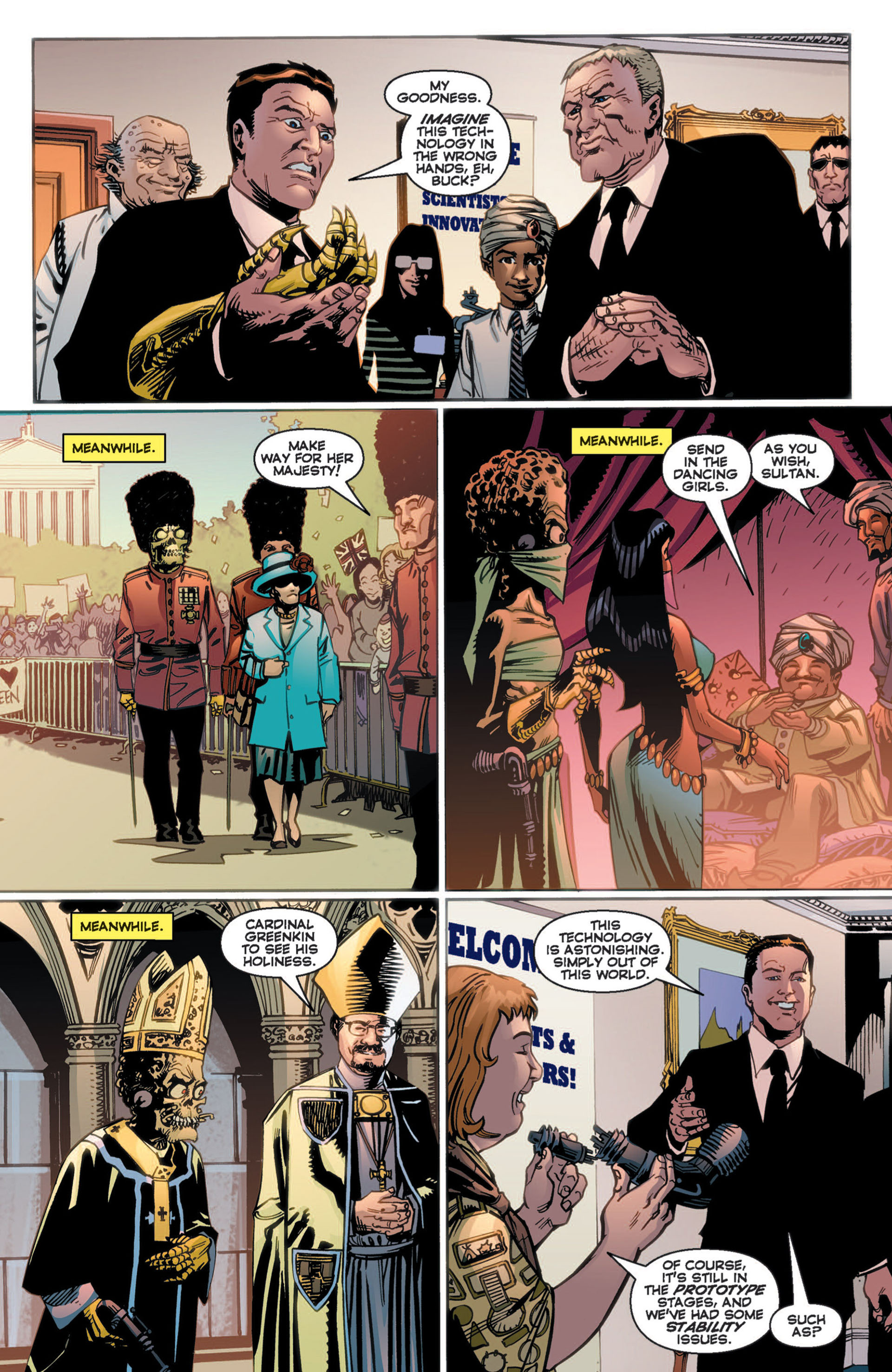 Read online Mars Attacks comic Issue 2