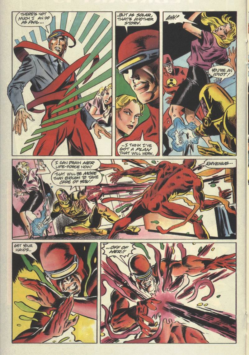 Read online Solar, Man of the Atom comic -  Issue #31 - 12