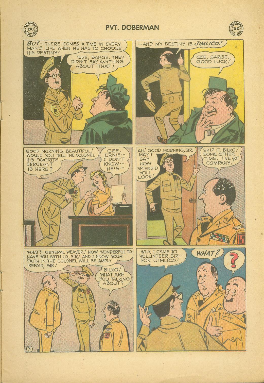 Read online Sgt. Bilko's Pvt. Doberman comic -  Issue #2 - 5