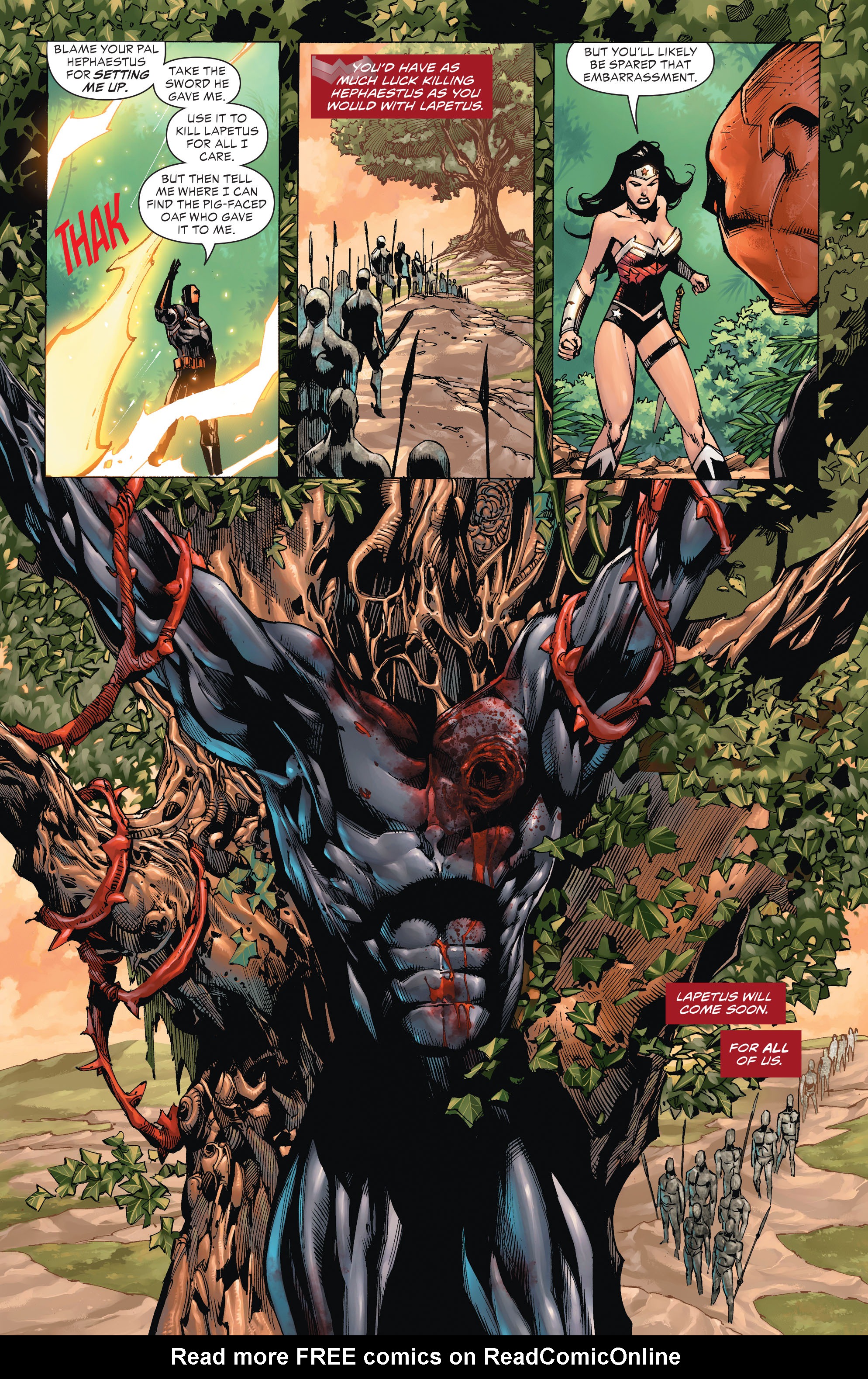 Read online Deathstroke (2014) comic -  Issue #8 - 14