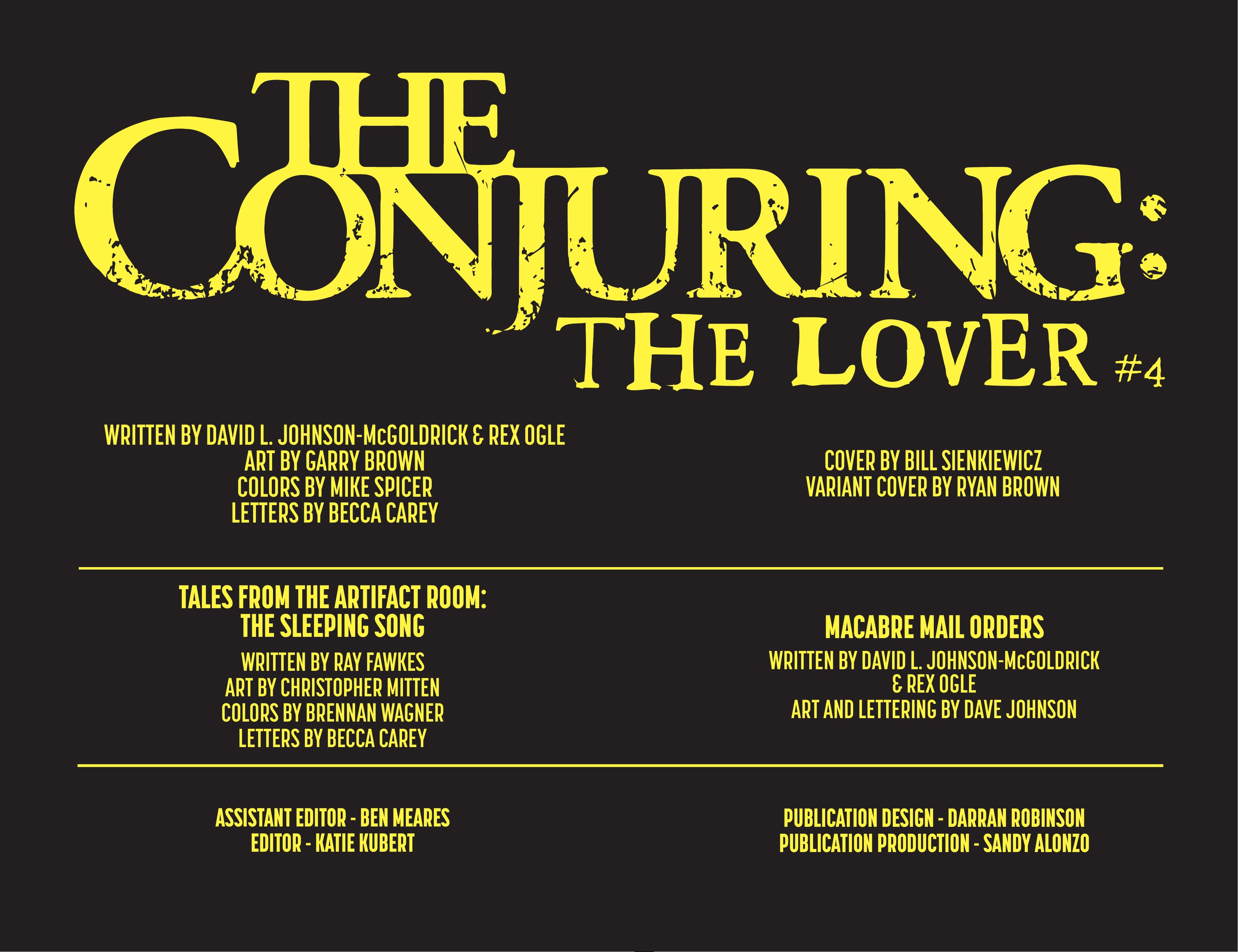 Read online DC Horror Presents: The Conjuring: The Lover comic -  Issue #4 - 6