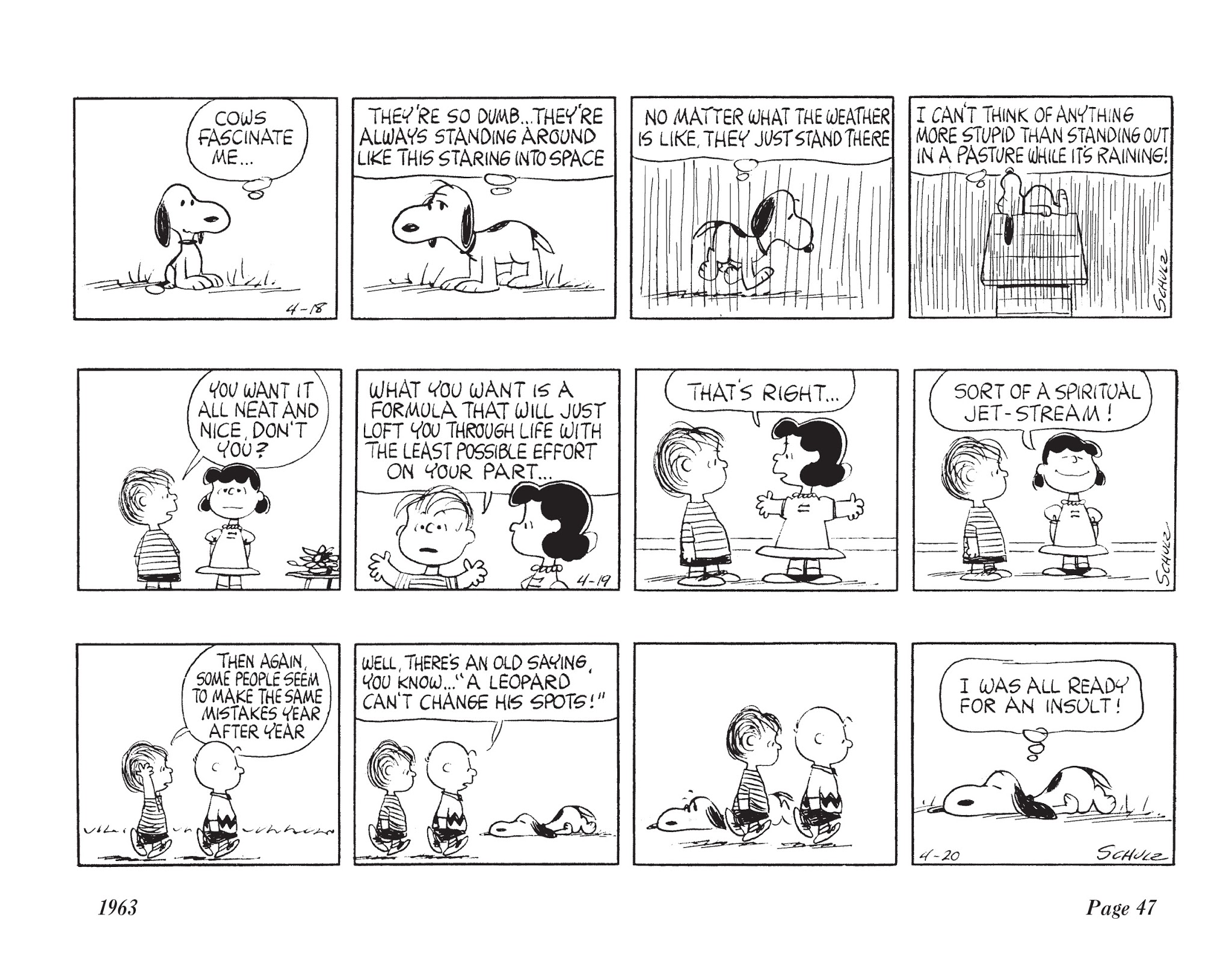 Read online The Complete Peanuts comic -  Issue # TPB 7 - 58