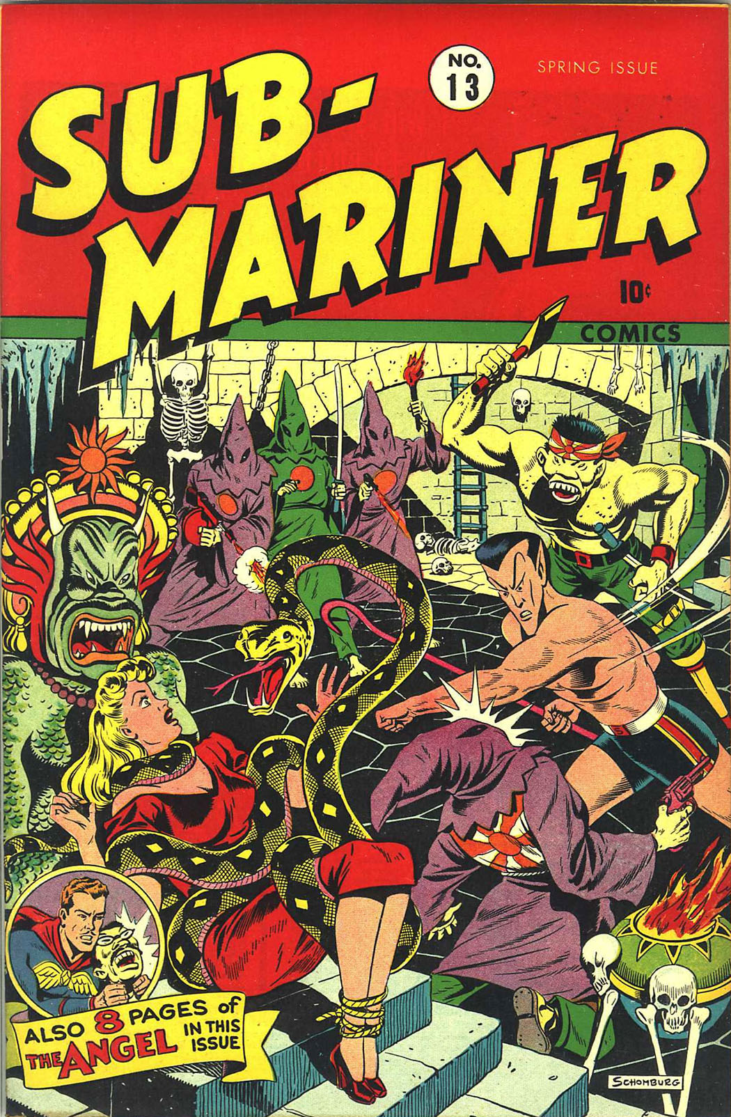 Read online Sub-Mariner Comics comic -  Issue #13 - 1