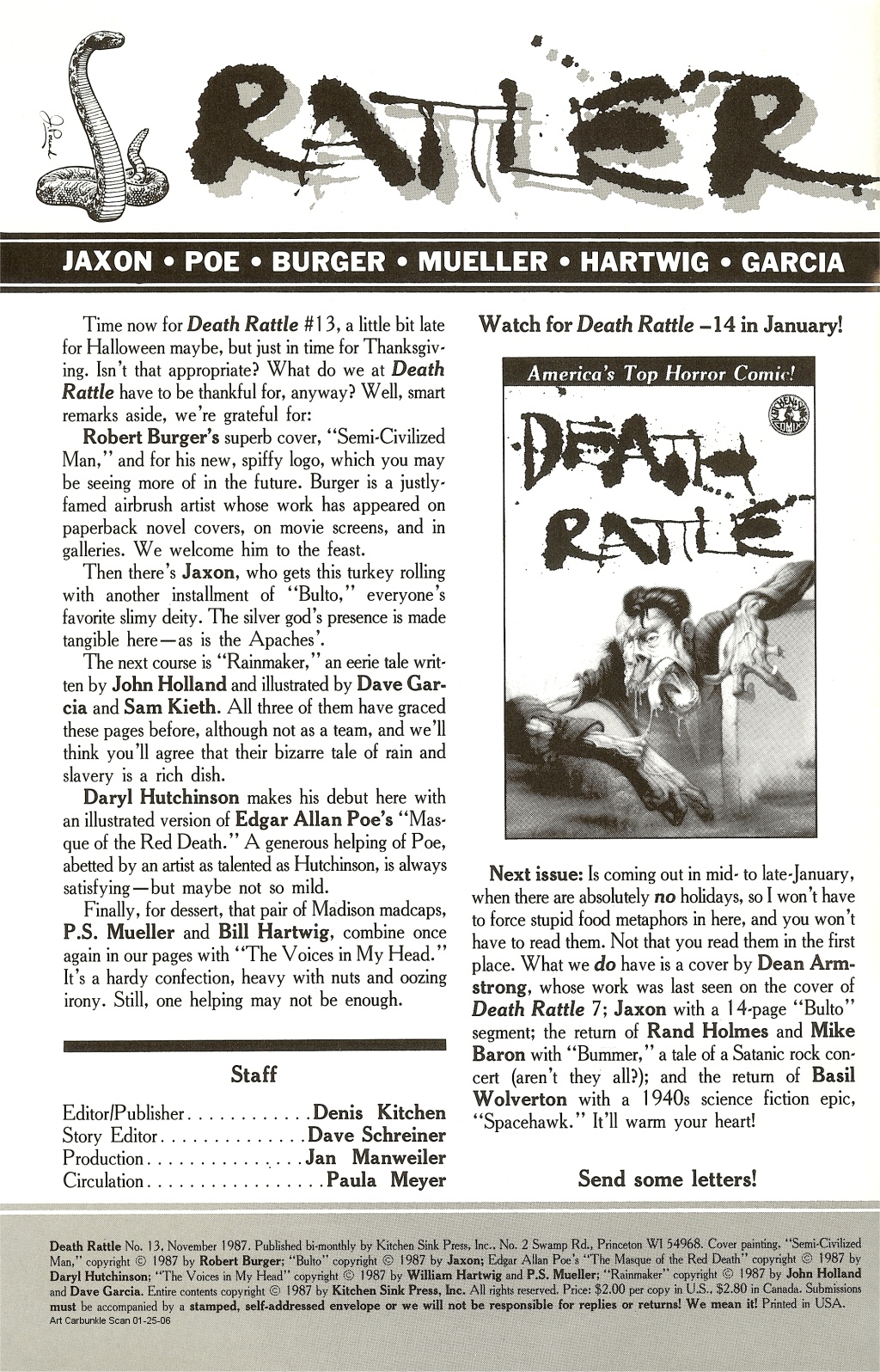 Read online Death Rattle comic -  Issue #13 - 2