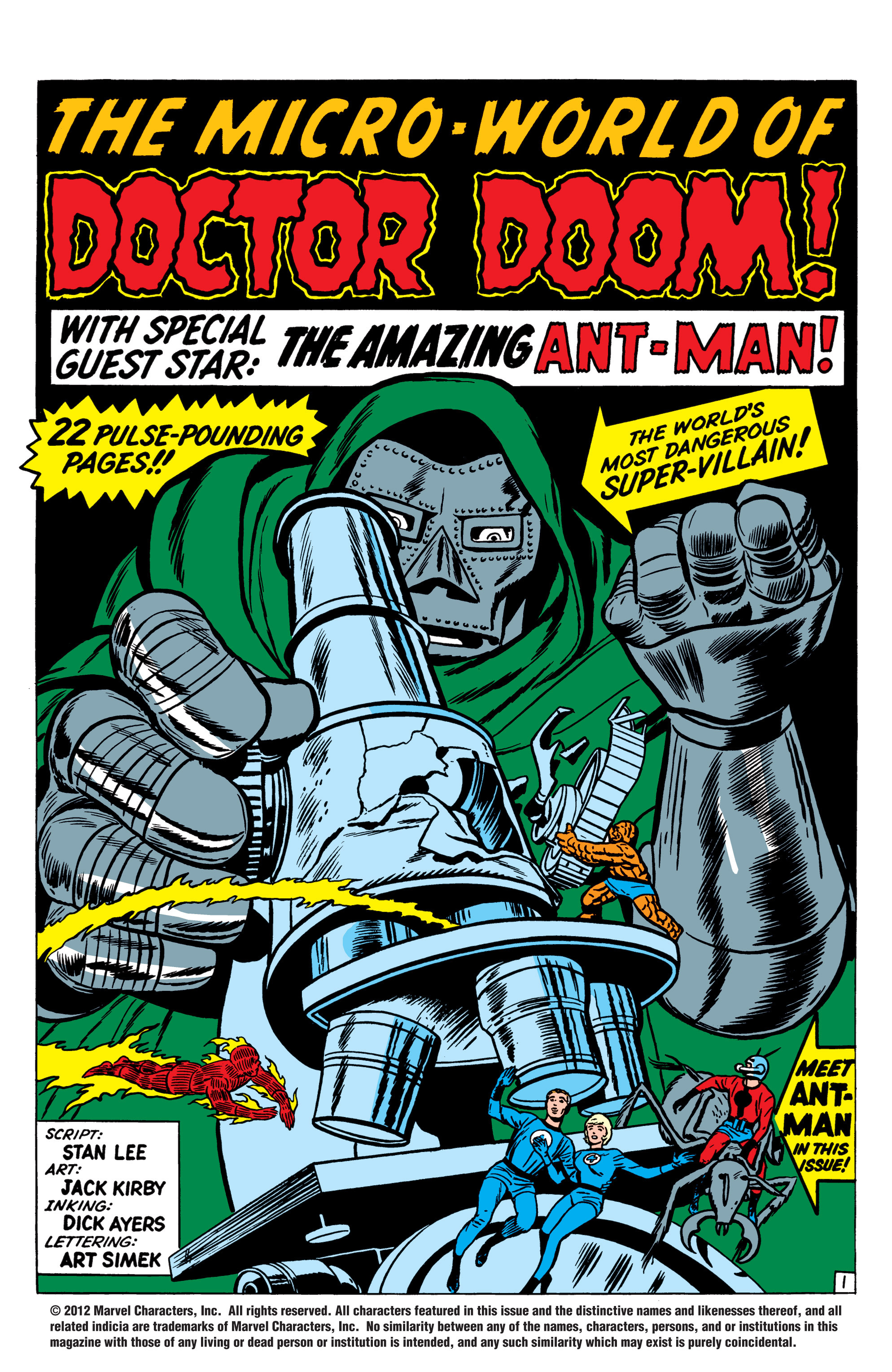 Read online Fantastic Four (1961) comic -  Issue #16 - 2
