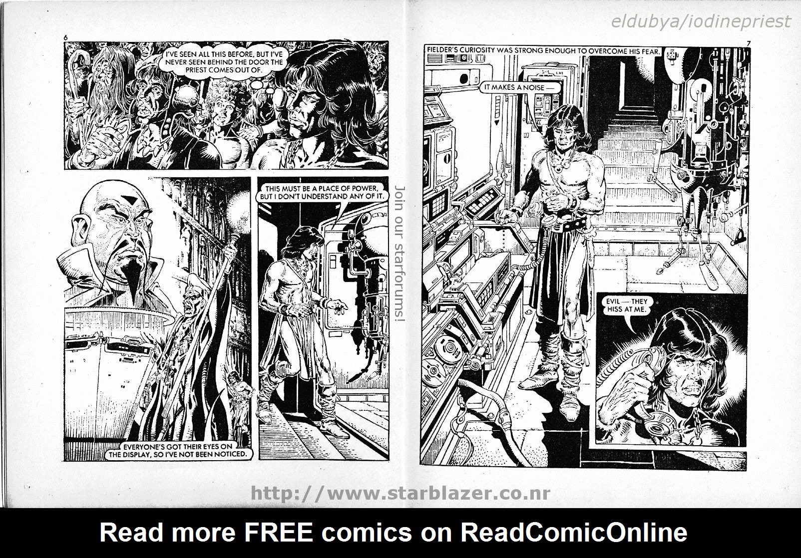 Read online Starblazer comic -  Issue #118 - 5